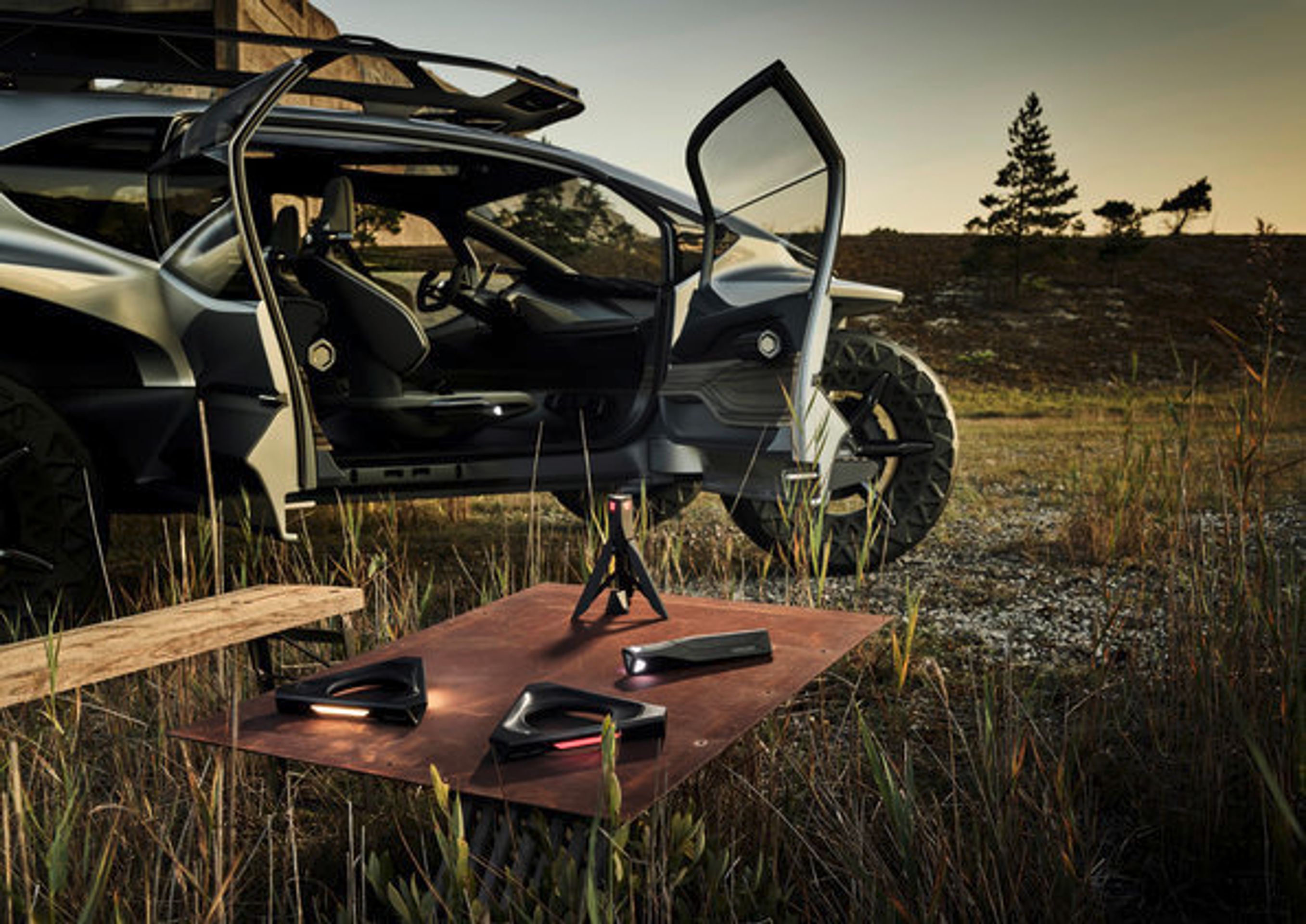 Audi AI:TRAIL quattro - 25 - Fotogalerie: Úžasné vozítko do terénu Audi AI:TRAIL (21/22)