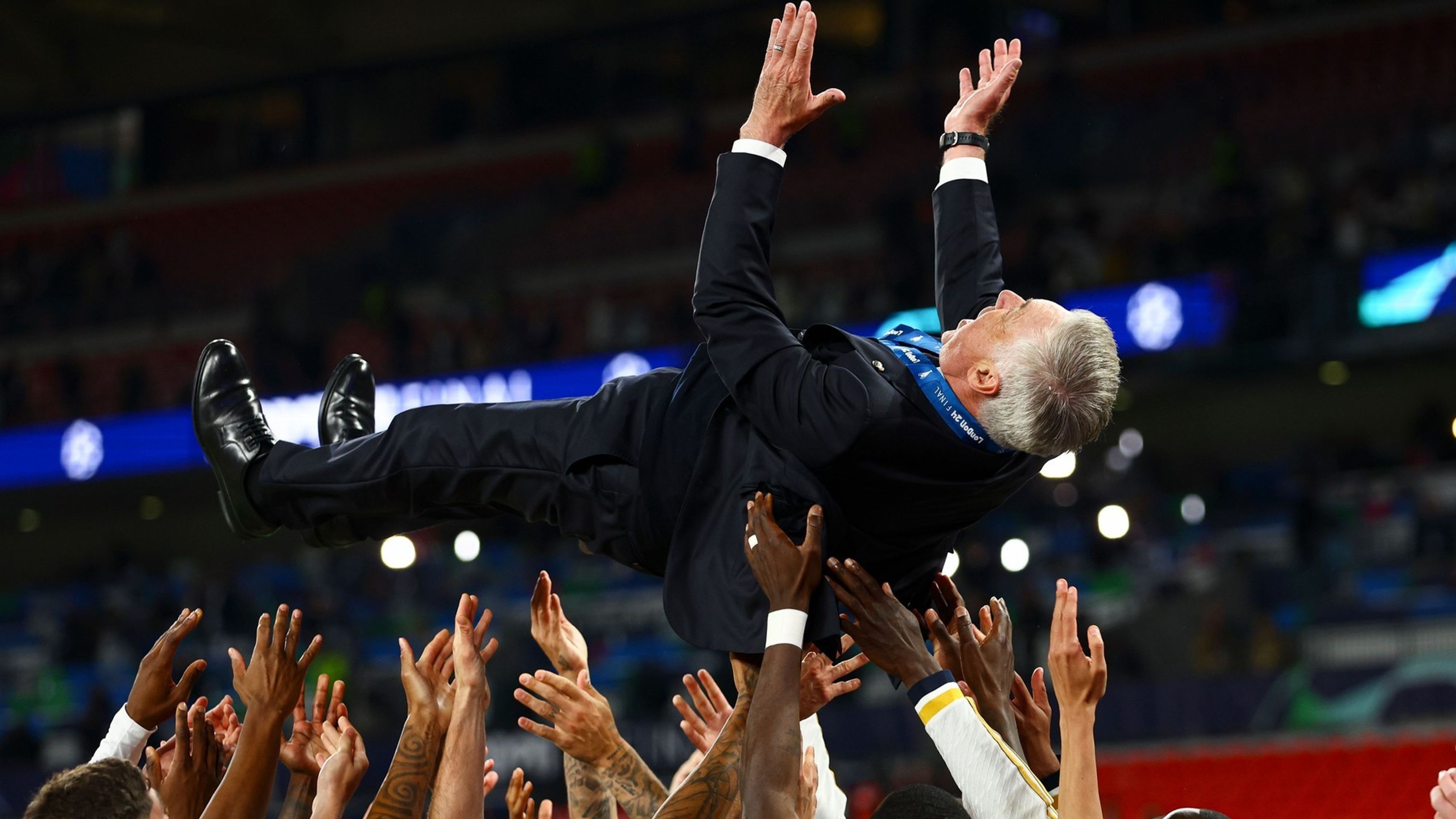 Carlo Ancelotti slaví další trofej - Finále Ligy mistrů 2024 (4/11)