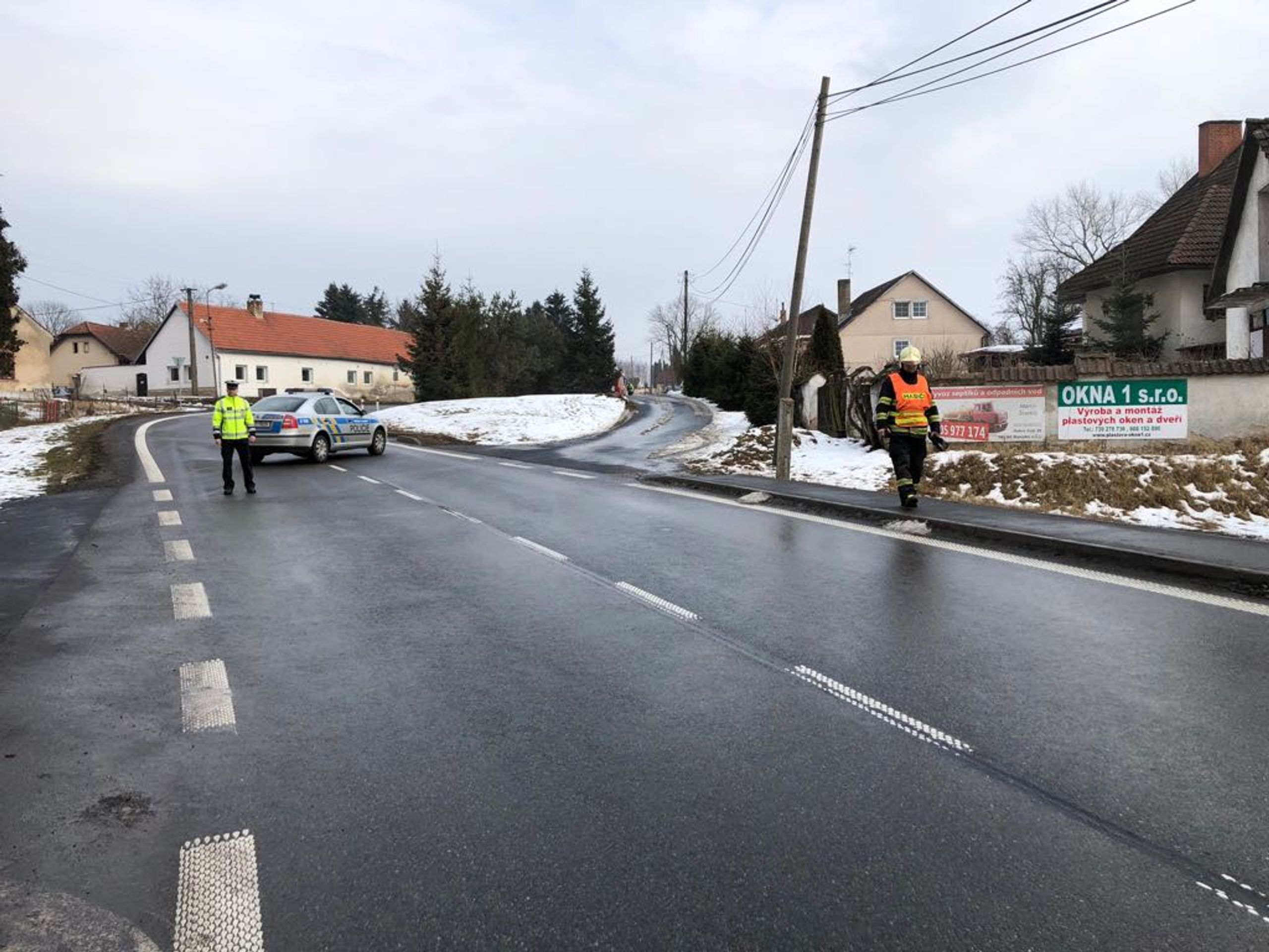 Smrtelná dopravní nehoda Oleška - GALERIE: Smrtelná dopravní nehoda Oleško (2/7)