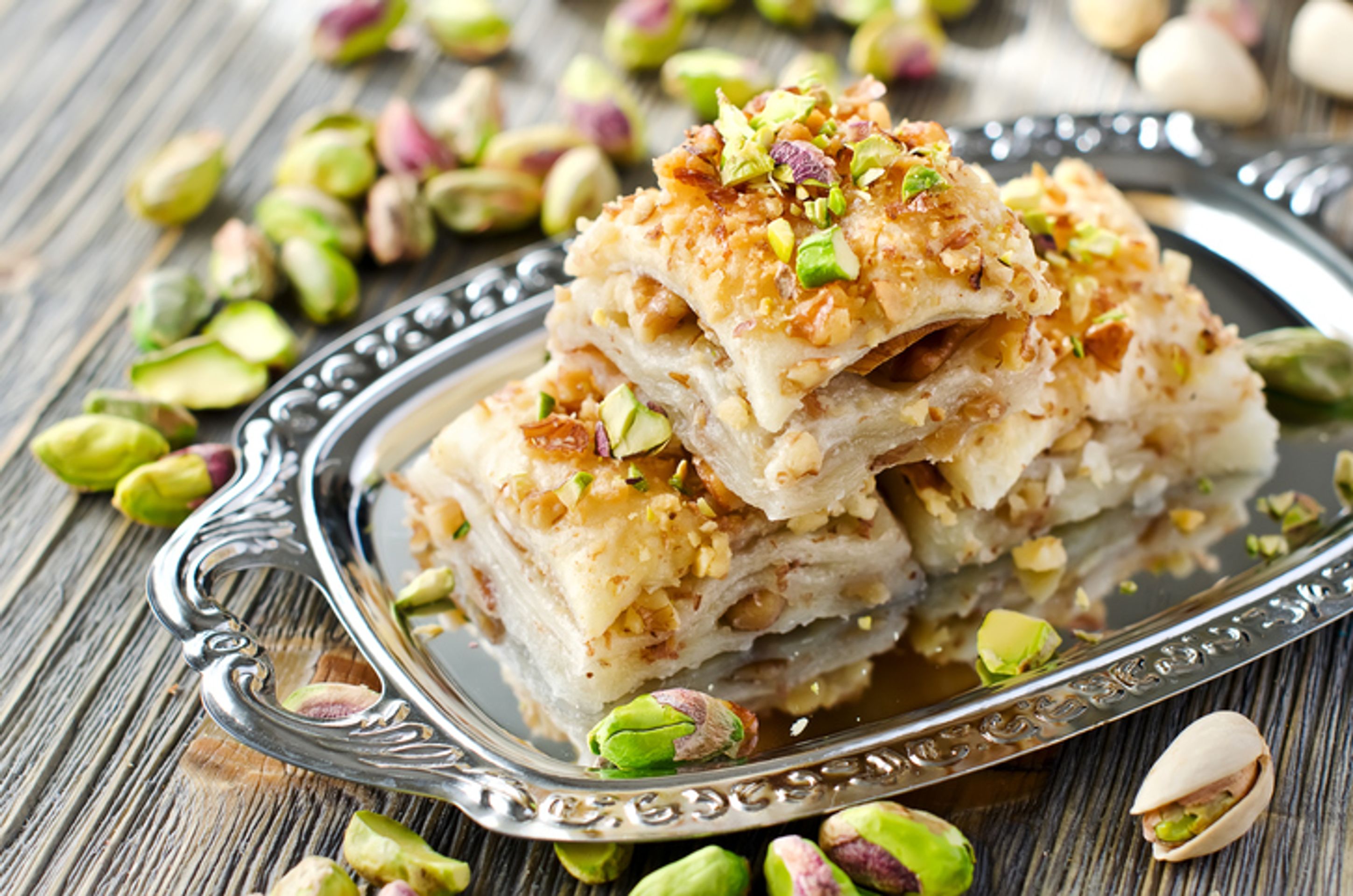 Arabská kuchyně - baklava - GALERIE: Arabská kuchyně (9/10)