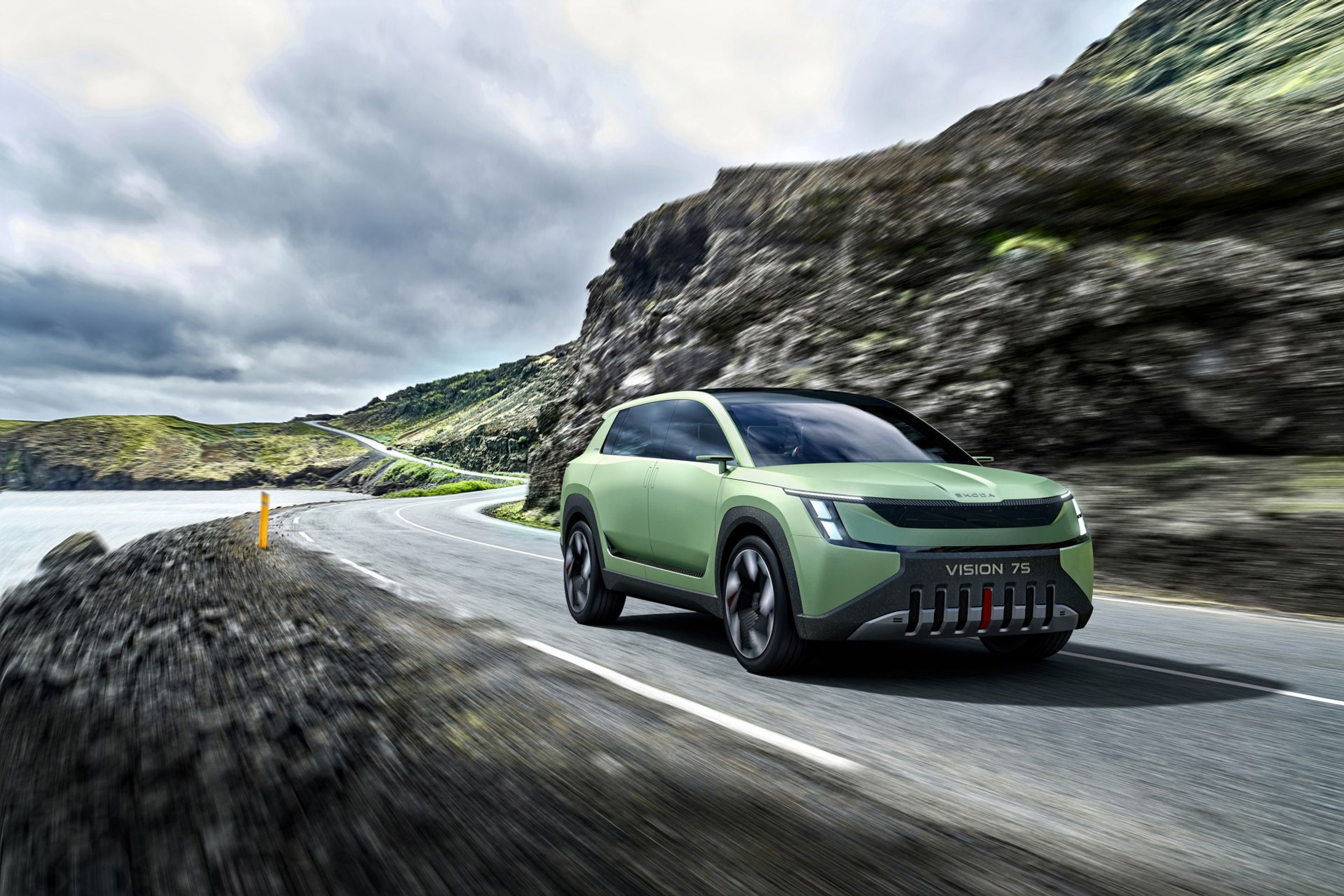 Koncept Škoda Vision 7S - Studie budoucího sedmimístného elektromobilu Škoda Vision 7S (2/14)