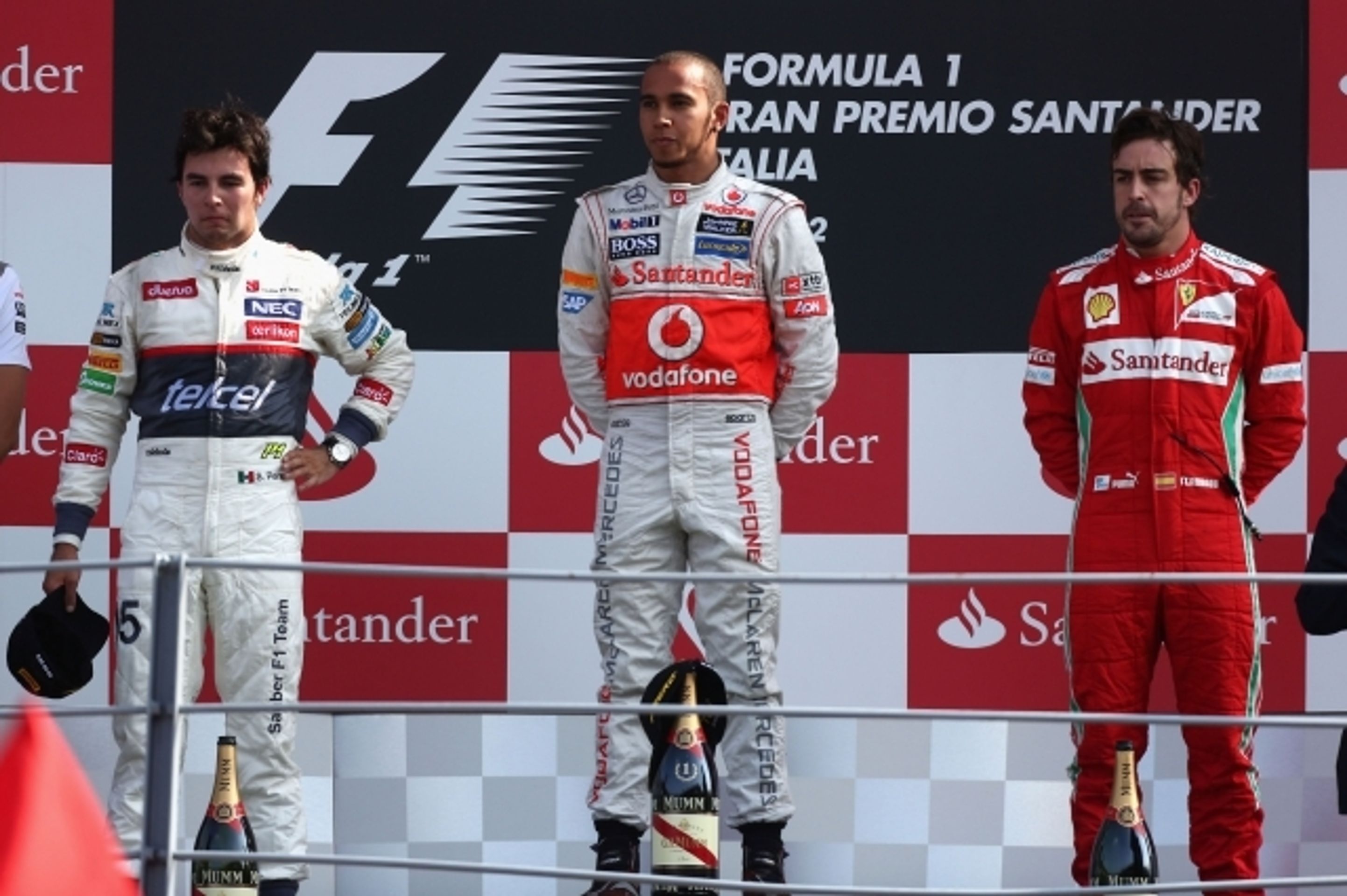 GP Itálie F1 - 10 - GALERIE: Oslavy po GP Itálie F1 (8/13)