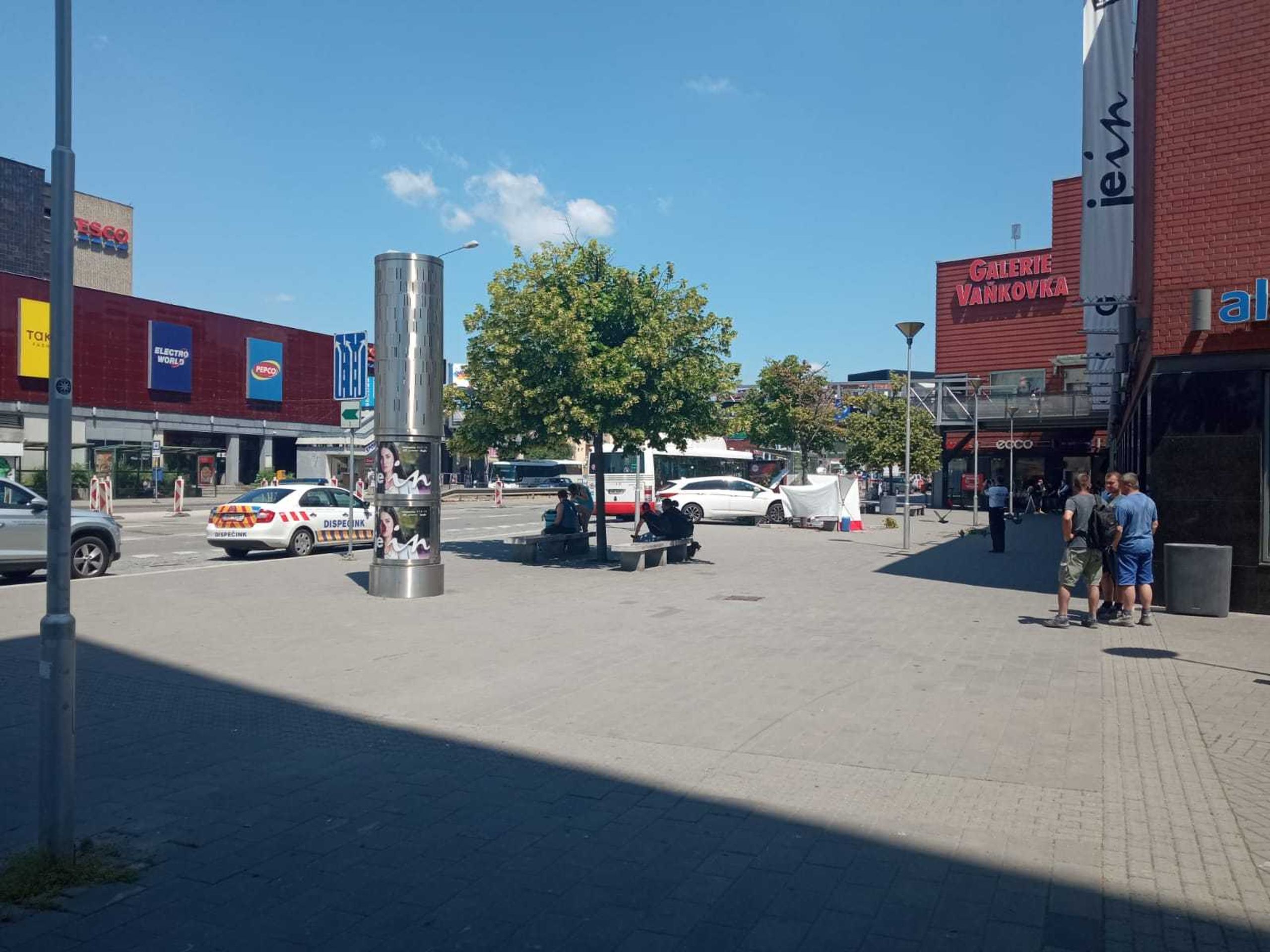 Auto vjelo na zastávku, jedna žena zemřela - 3 - GALERIE: Ženu na zastávce zabilo auto (2/4)