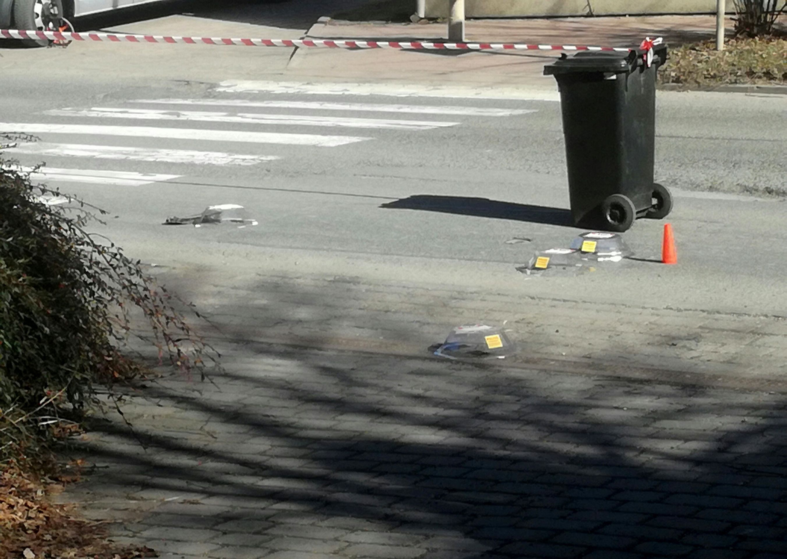 Policejní honička v Praze - nábojnice - 1 - GALERIE: Policejní honička v Praze (4/6)