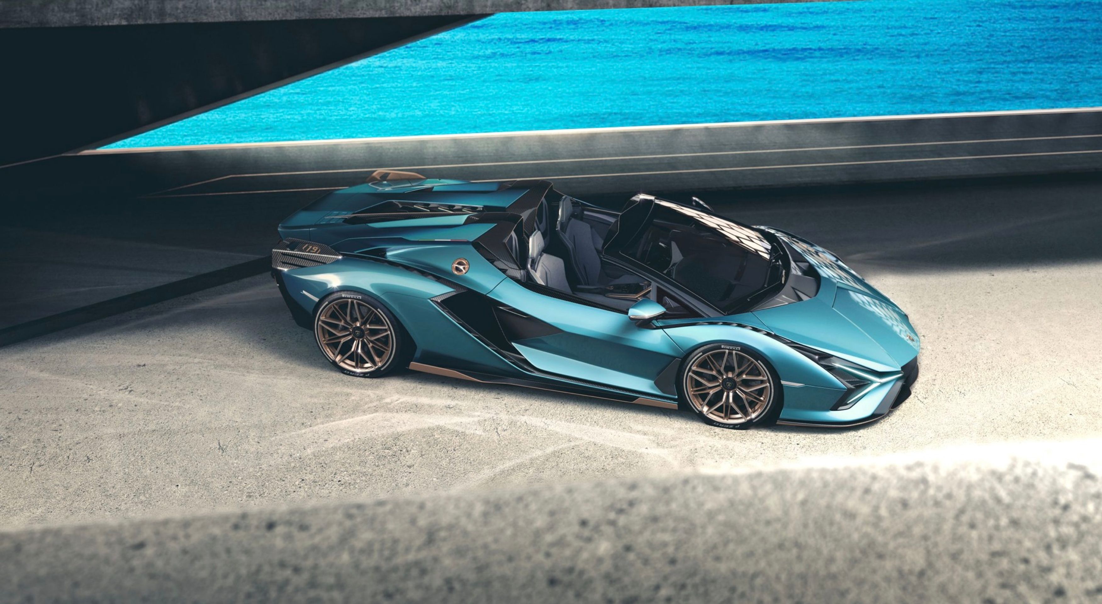 Hybridní hypersport Lamborghini Sián - 26 - Fotogalerie: Úžasný hybridní roadster Lamborghini Sián (11/16)