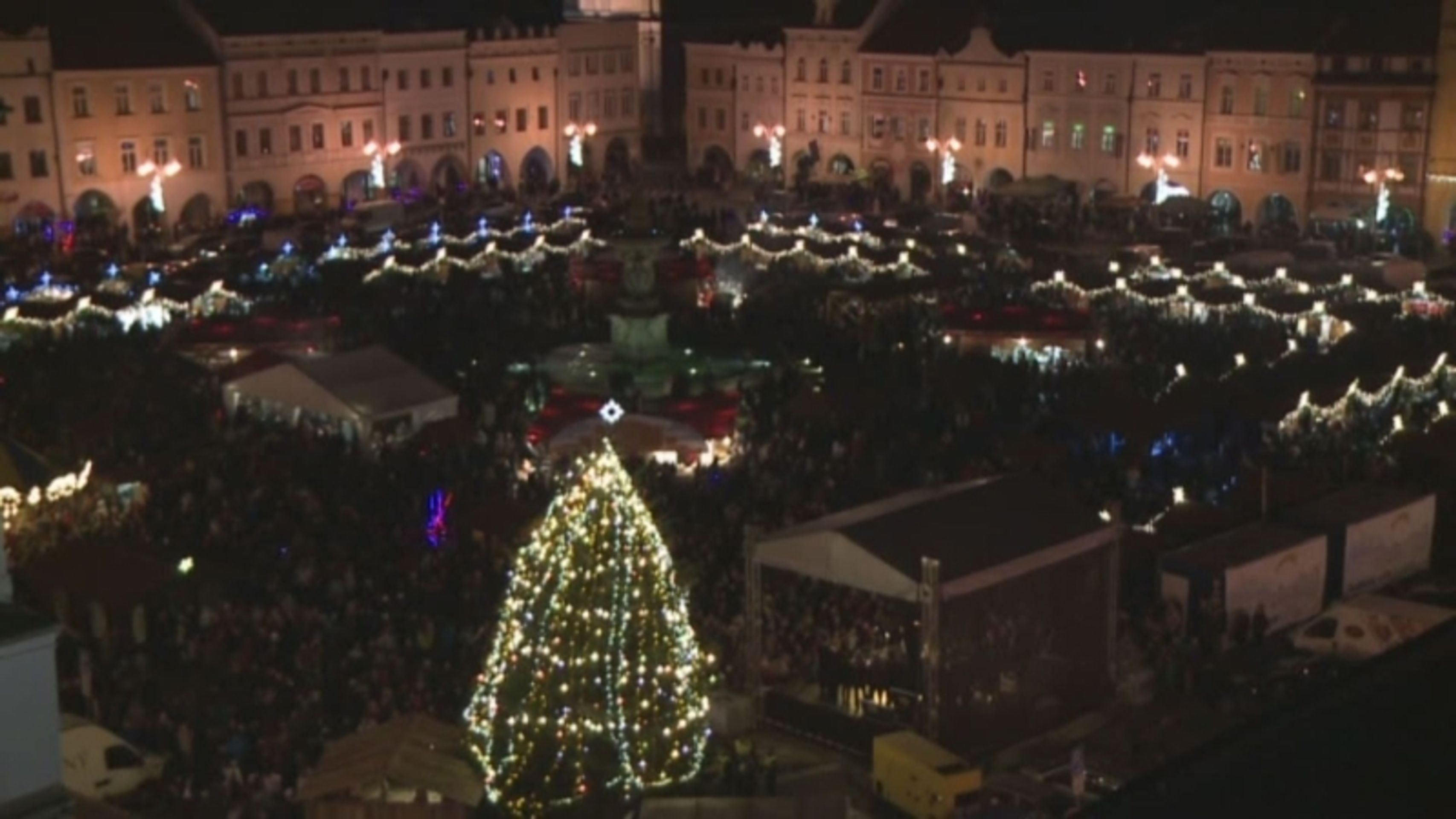 Vánoční strom - České Budějovice - Vánoční stromy 2012 (13/14)