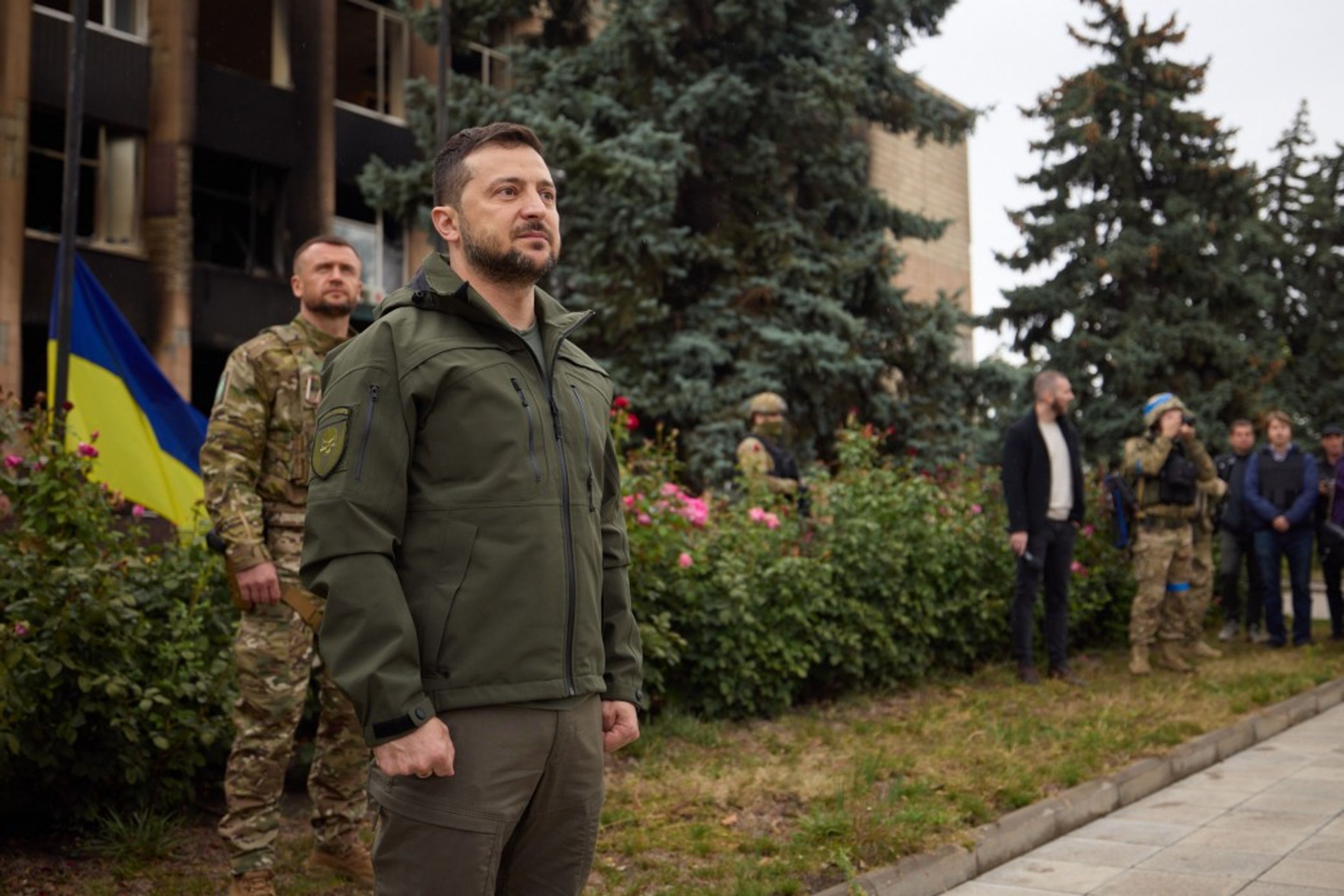Prezident Zelensky (10) - Prezident Zelensky v Charkově (10/10)