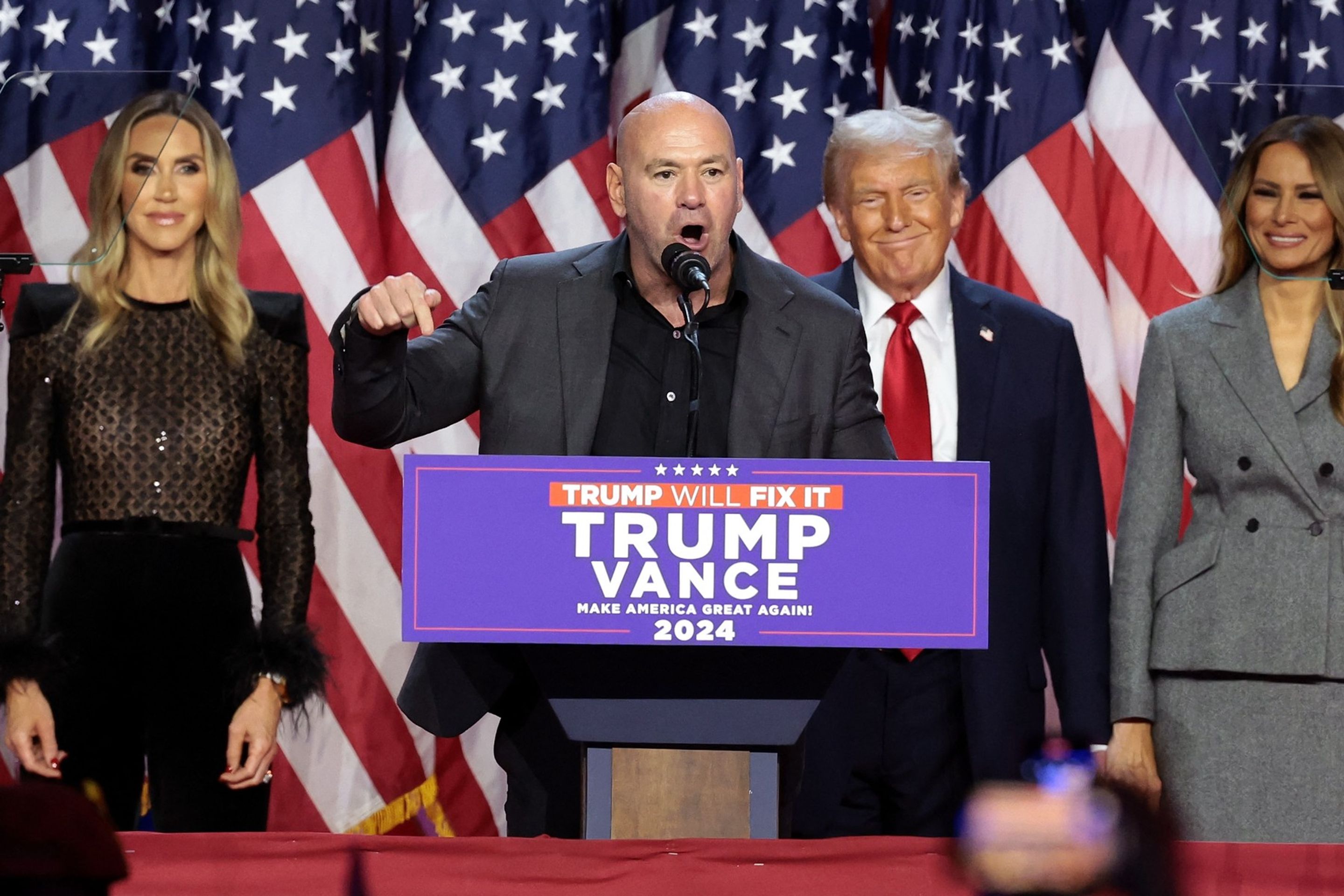 Předseda UFC Dana White - Tihle lidé slavili s Trumpem (6/12)