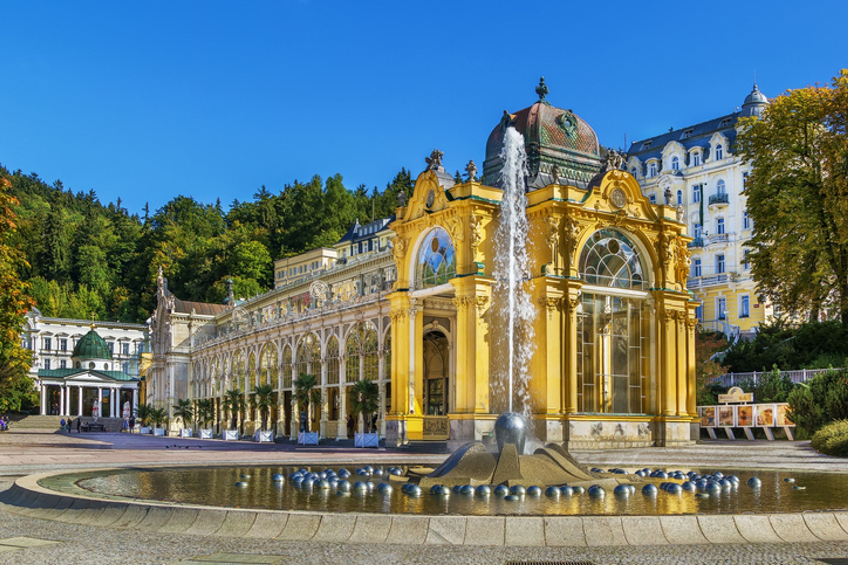 Lázeňský trojúhelník slavných měst Evropy - Mariánské lázně - Památky UNESCO v České republice (10/20)