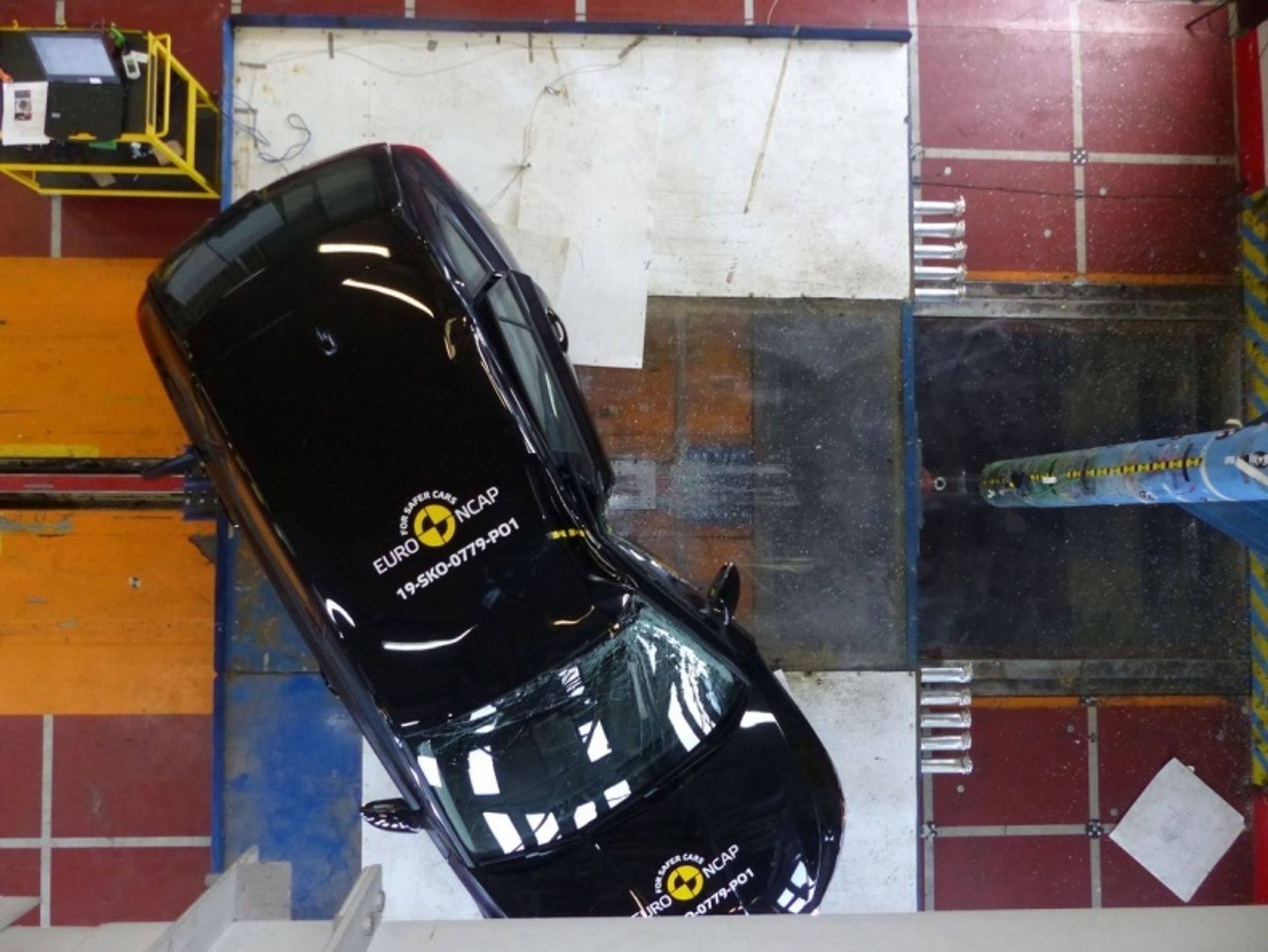 Crash test Škody Scala - 9 - Fotogalerie: Takhle dopadla Škoda Scala v nejnovějších crash testech (1/7)