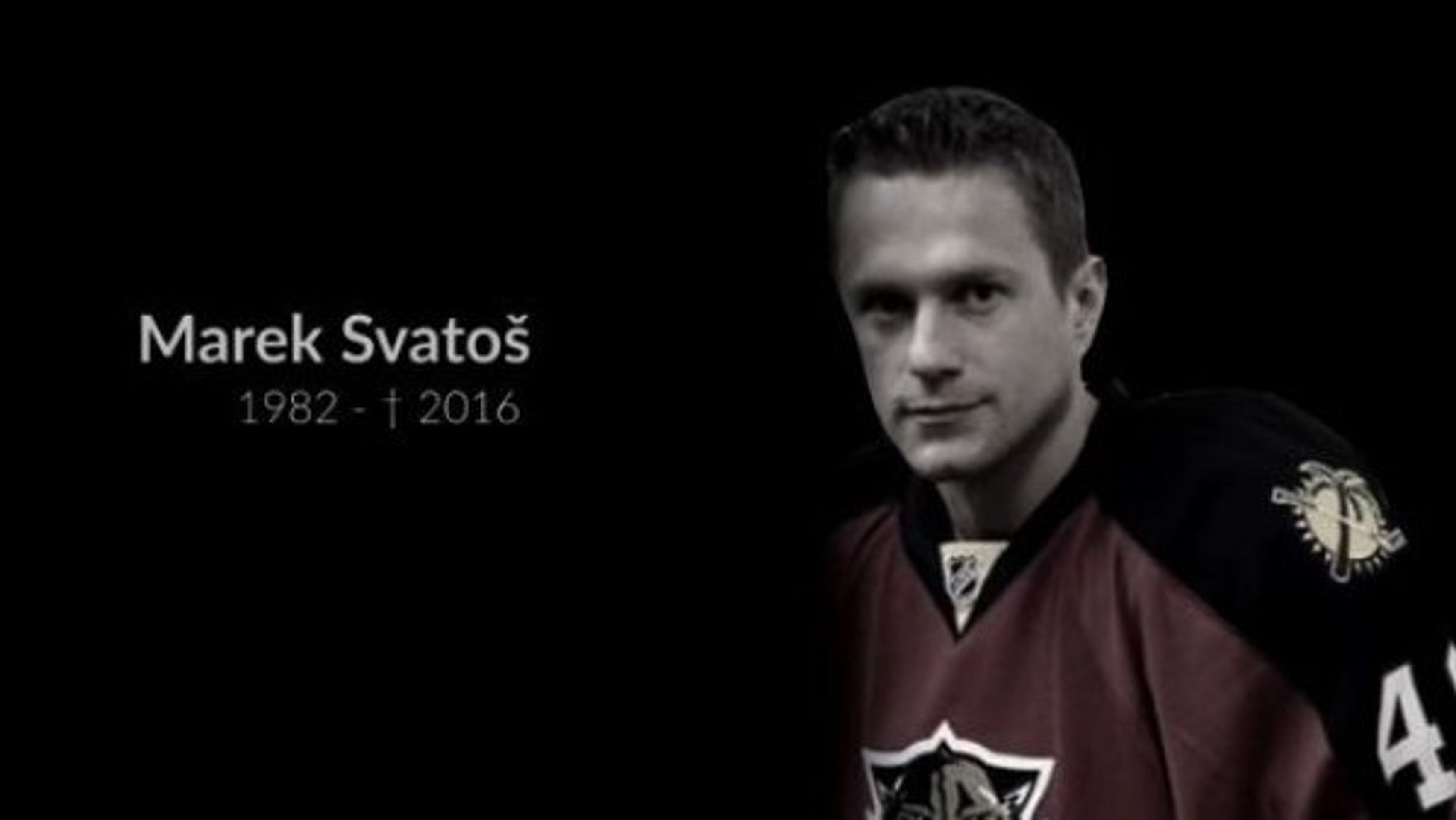 Hokejista Marek Svatoš si vzal život, bylo mu 34 - GALERIE: Rok 2016: O koho přišel sportovní svět už napořád? (4/13)