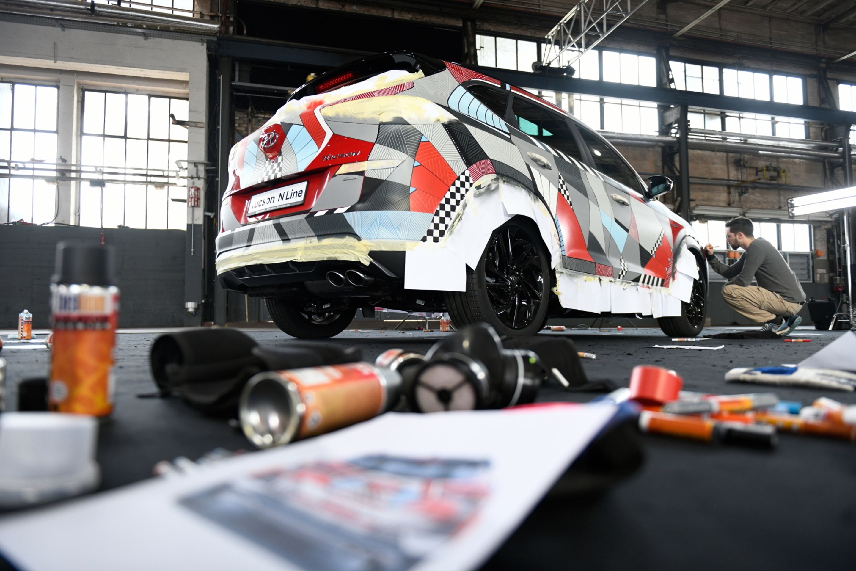 Hyundai Tucson N Line - 15 - Fotogalerie: Tucson N Line jako umělecké dílo (3/12)