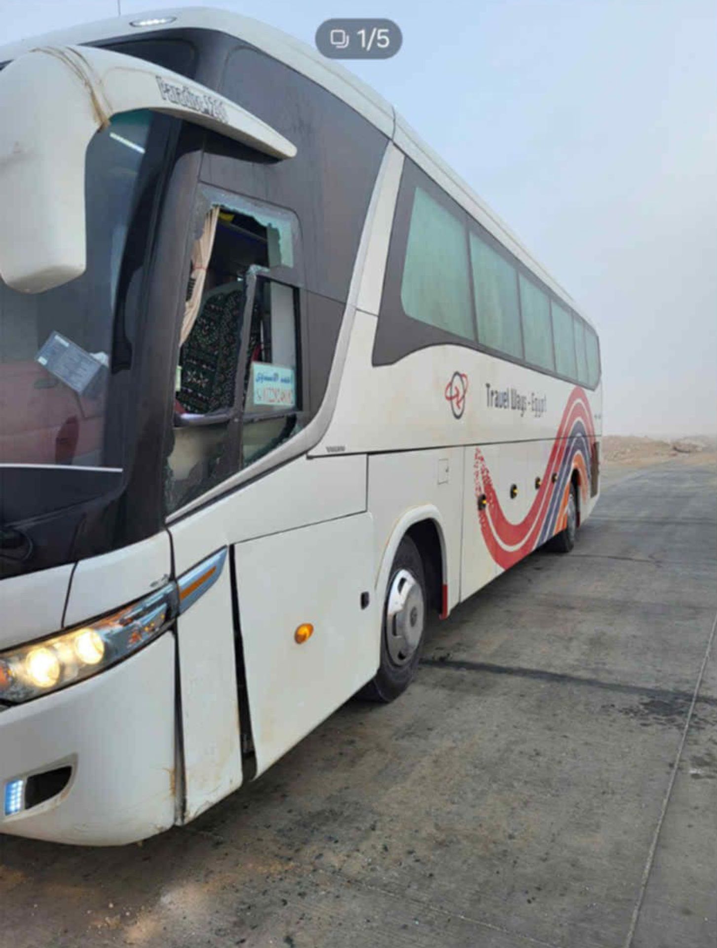 Nehoda autobusu v Egyptě (1) - Nehoda autobusu v Egyptě (3/6)