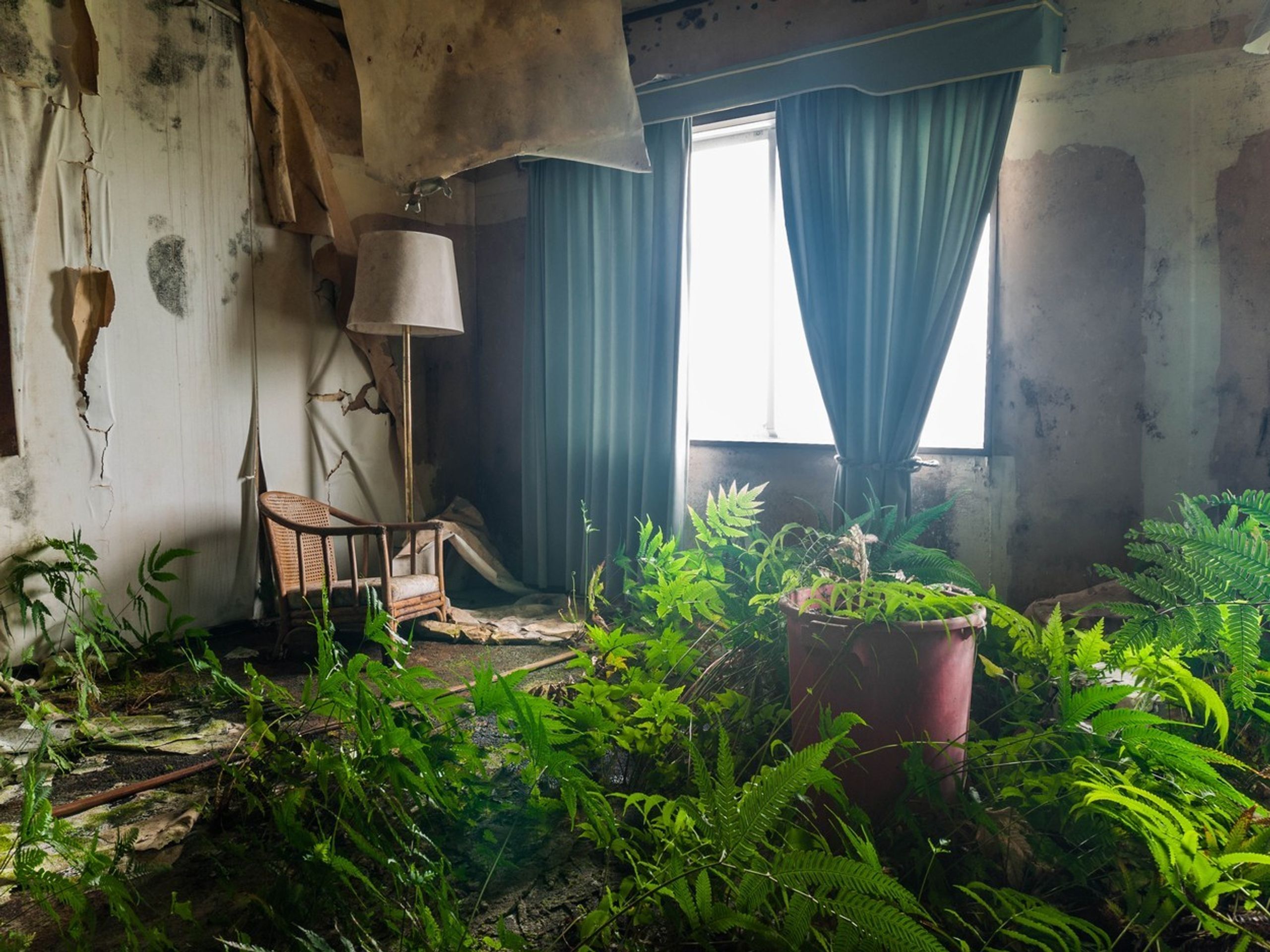Opuštěný hotel - 6 - GALERIE: Opuštěný hotel (6/9)