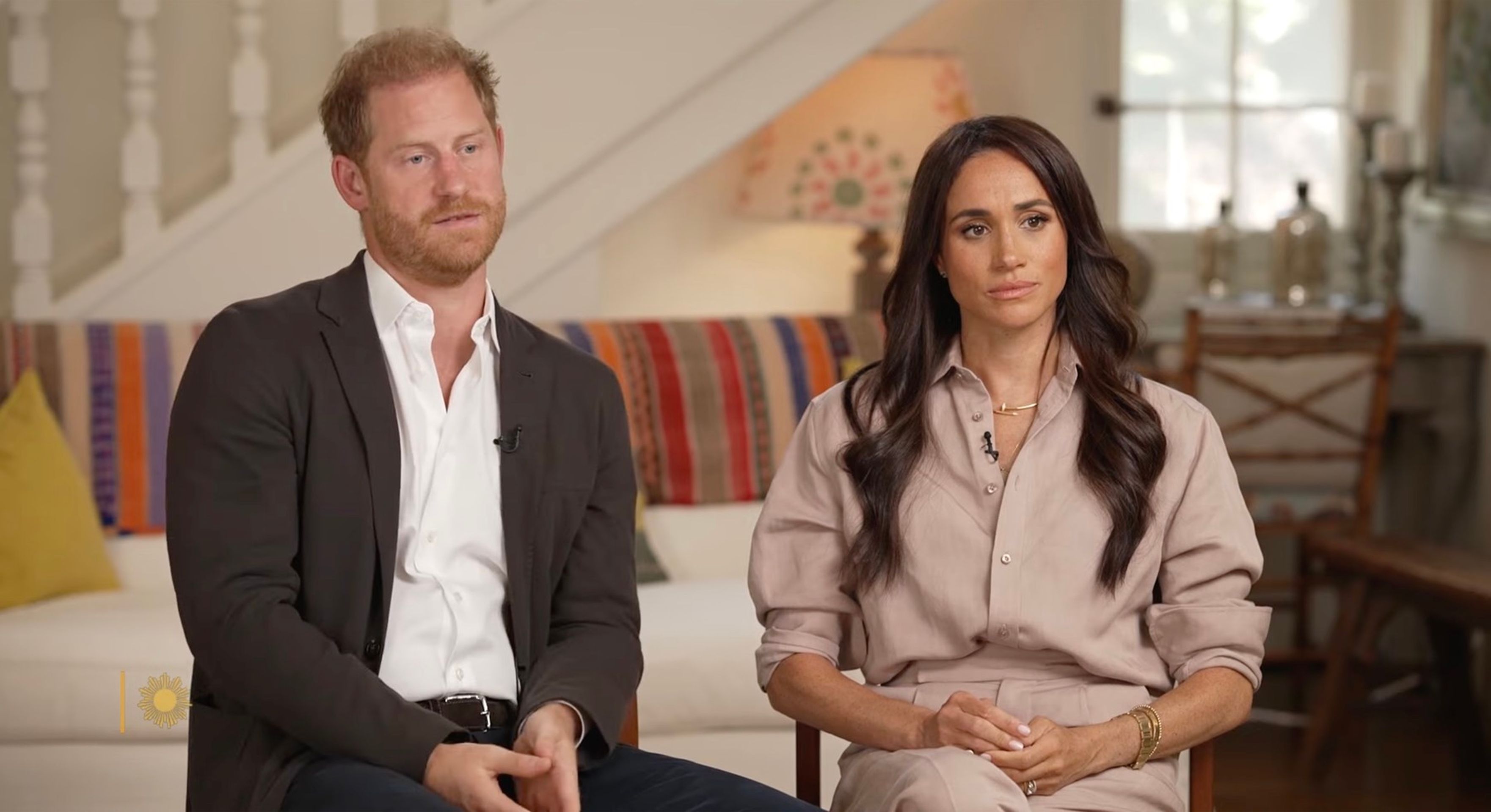 Princ Harry a Meghan Markle, 1. 8. 2024 CBS Sunday Morning - Princ Harry (2/10)