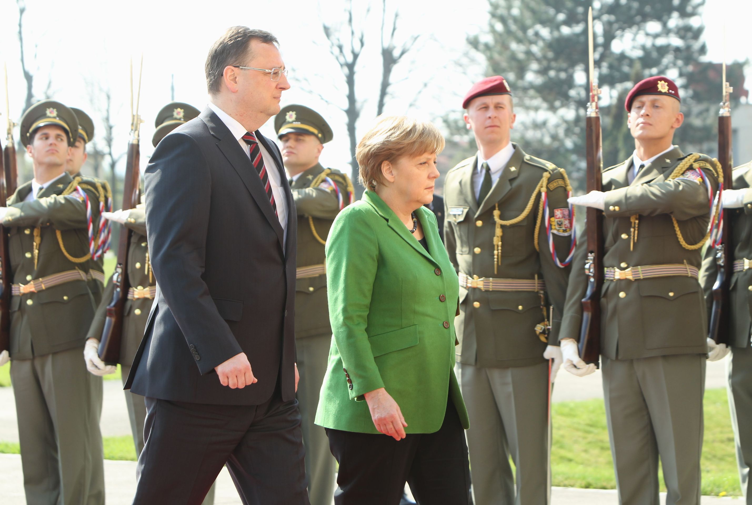 Angela Merkelová v Praze - Angela Merkelová v Praze (4/11)