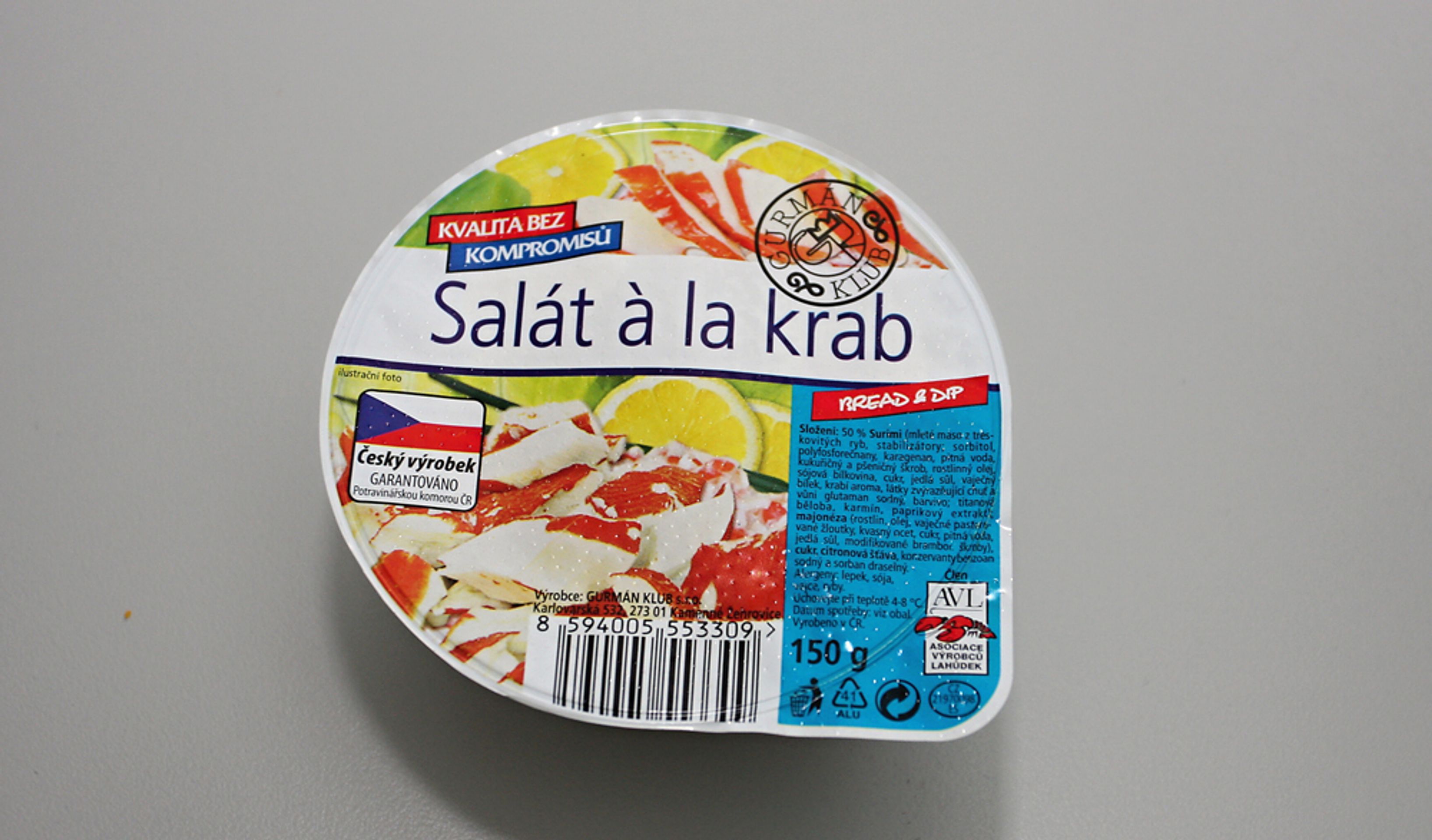 Test krabích pomazánek - 1 - Galerie krabích pomazánek (1/7)