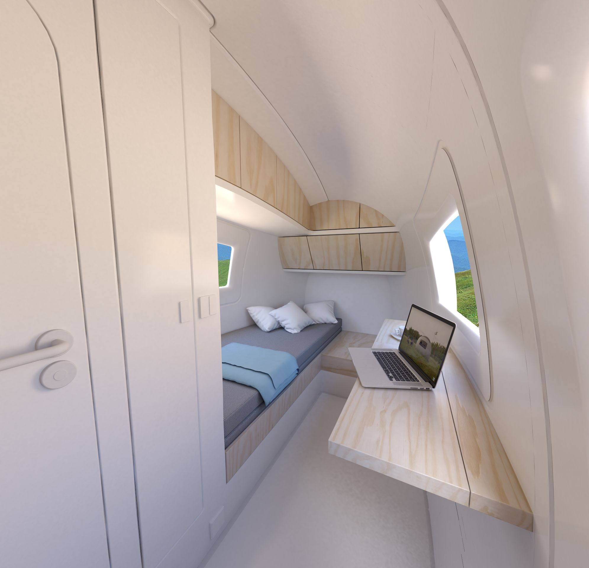 Ekologické minidomečky Ecocapsule - 5 - GALERIE: Ekologické minidomečky Ecocapsule (5/6)