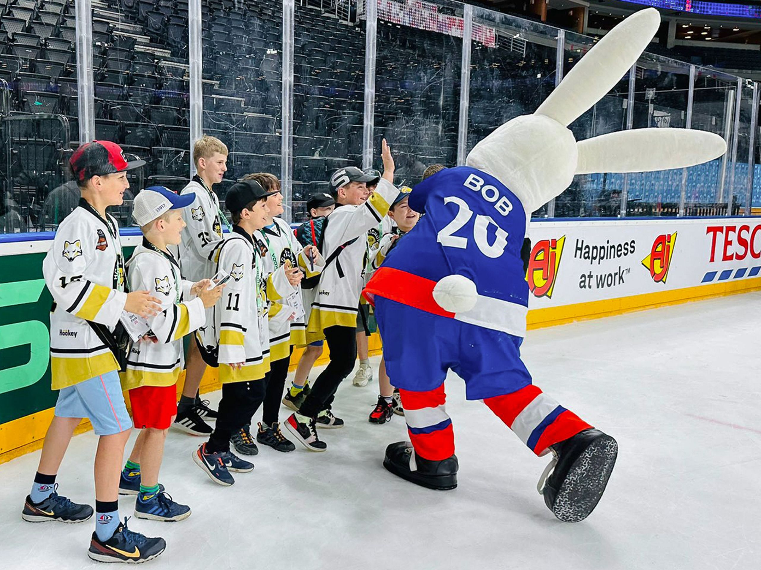 Malí hokejisté HC Smíchov na mistrovství světa - Liščata z pražského klubu HC Smíchov na návštěvě světového šampionátu (3/15)