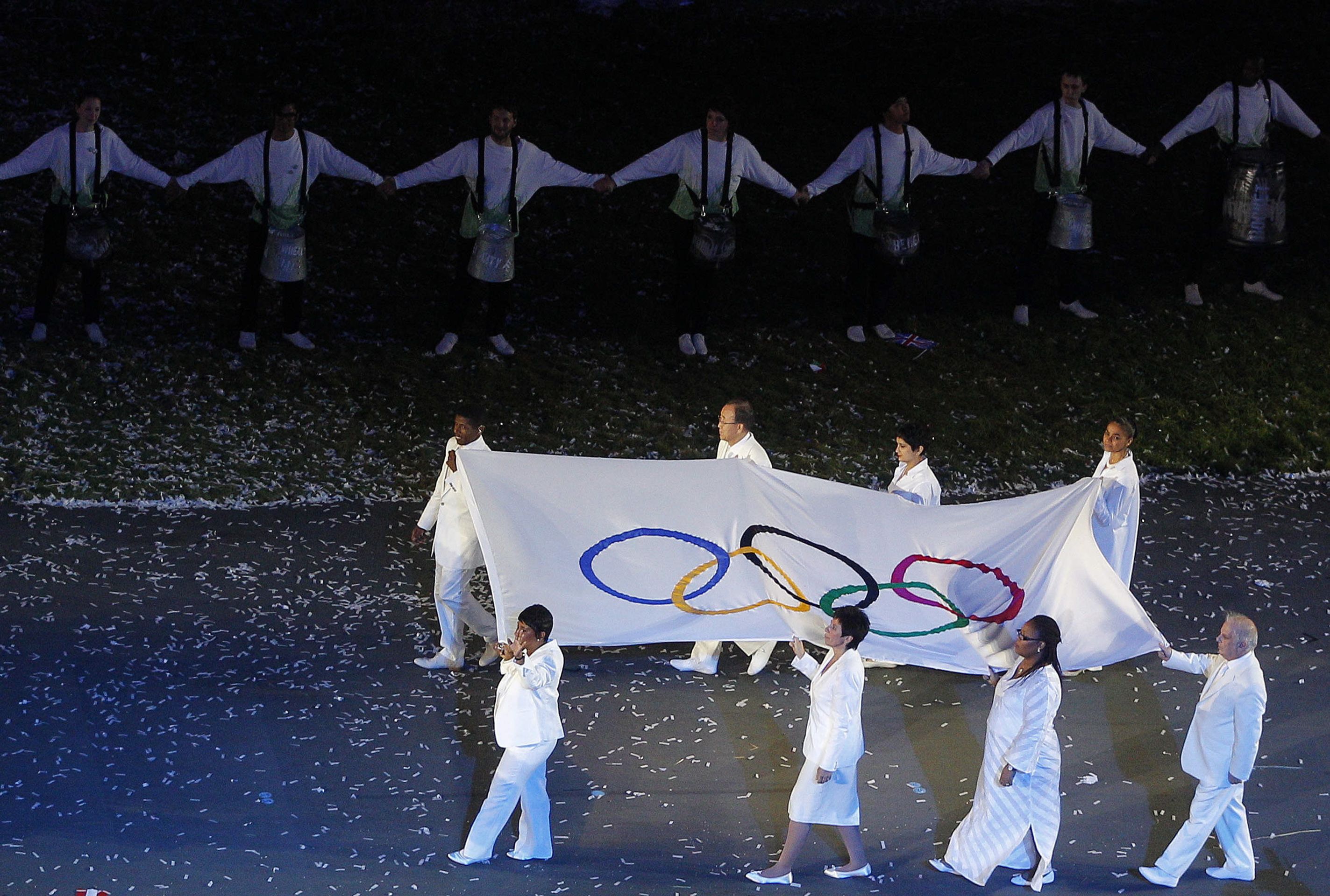 Slavnostní zahájení XX. letních olympijských her v Londýně - 33 - Slavnostní zahájení olympijských her (6/42)