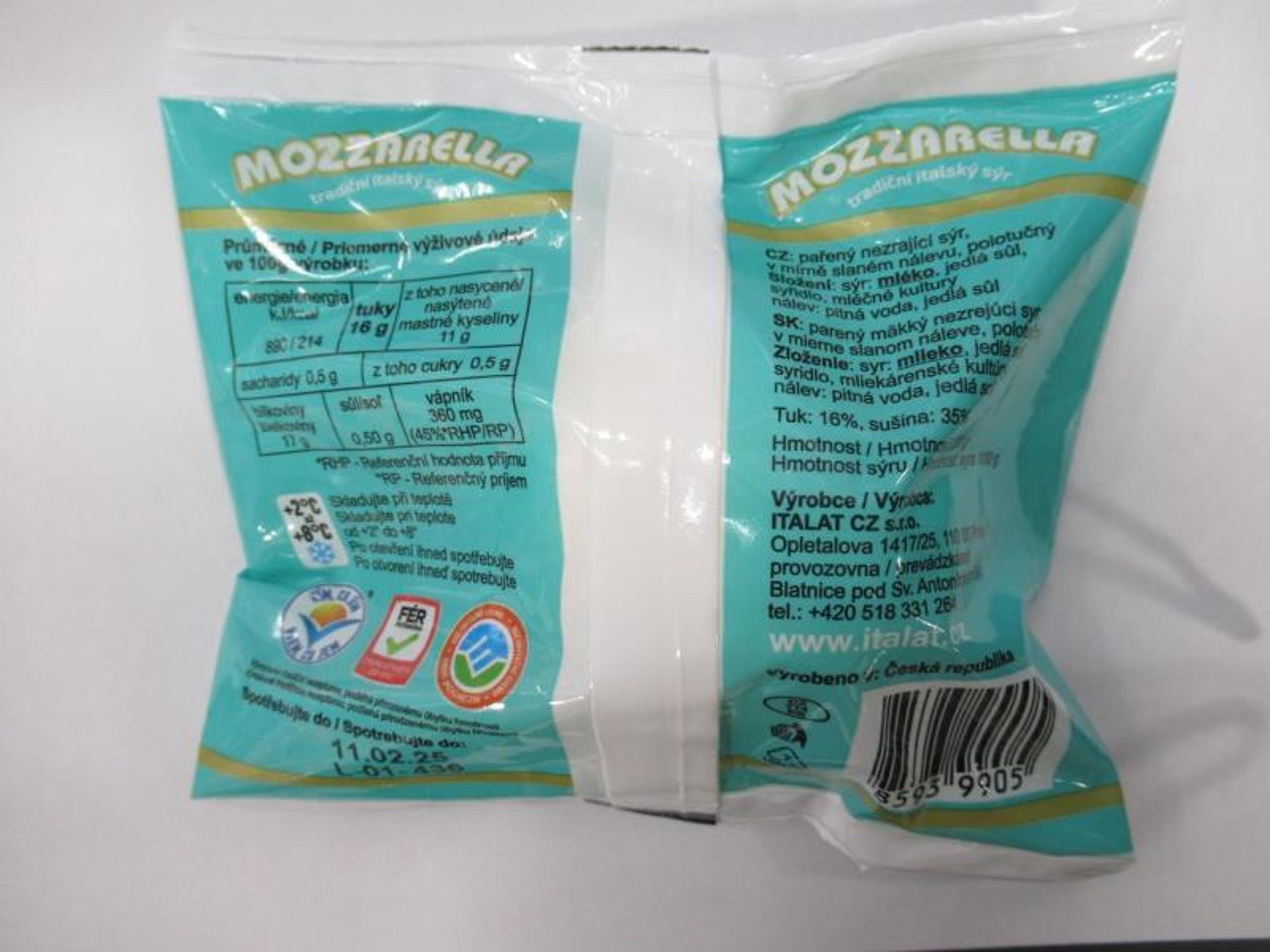 Šizený sýr Mozzarella (7) - Šizené a zdraví závadné sýry (11/11)