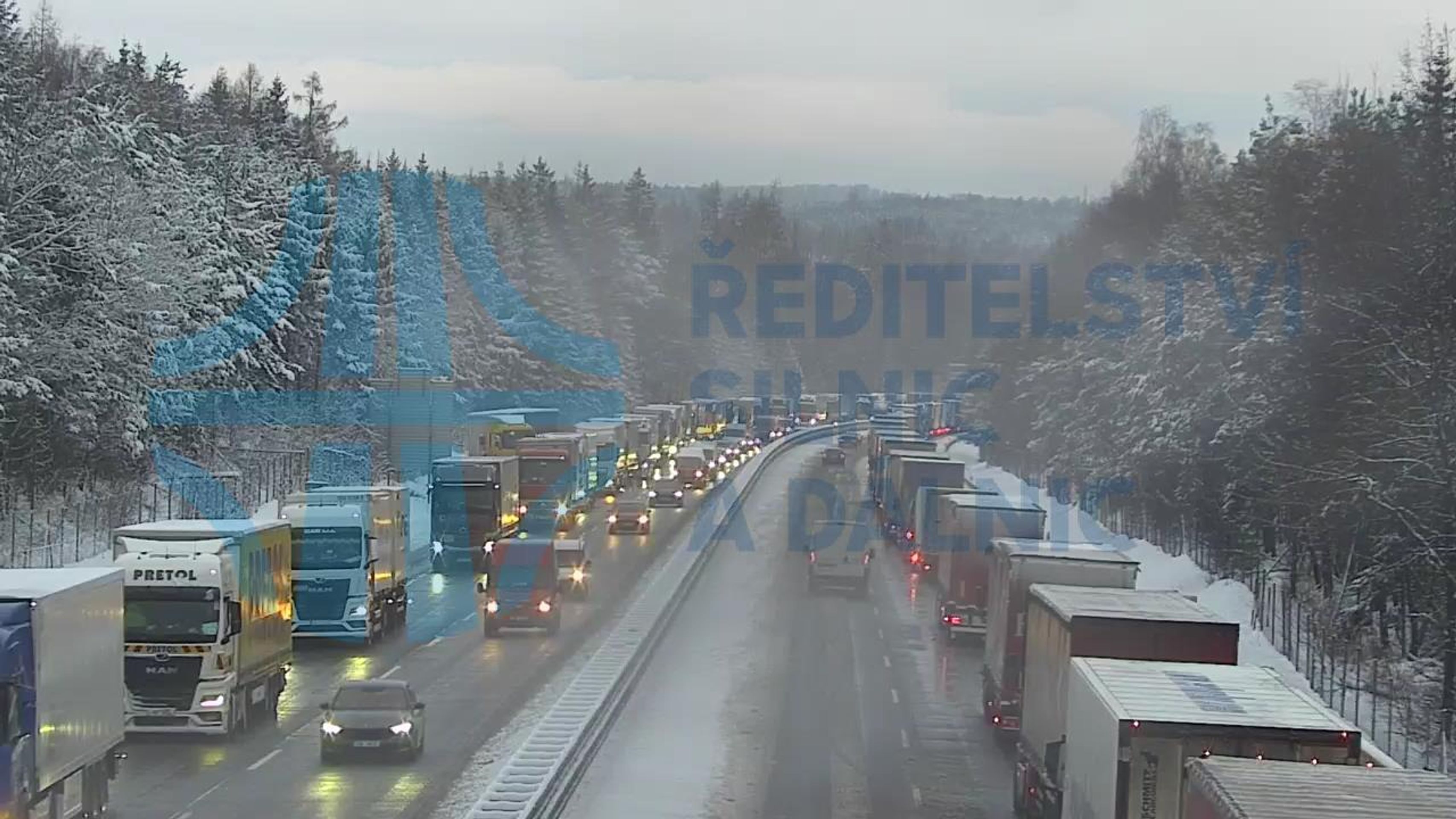 Kalamita na D1 - Dopravní kalamita na D1 (2/6)
