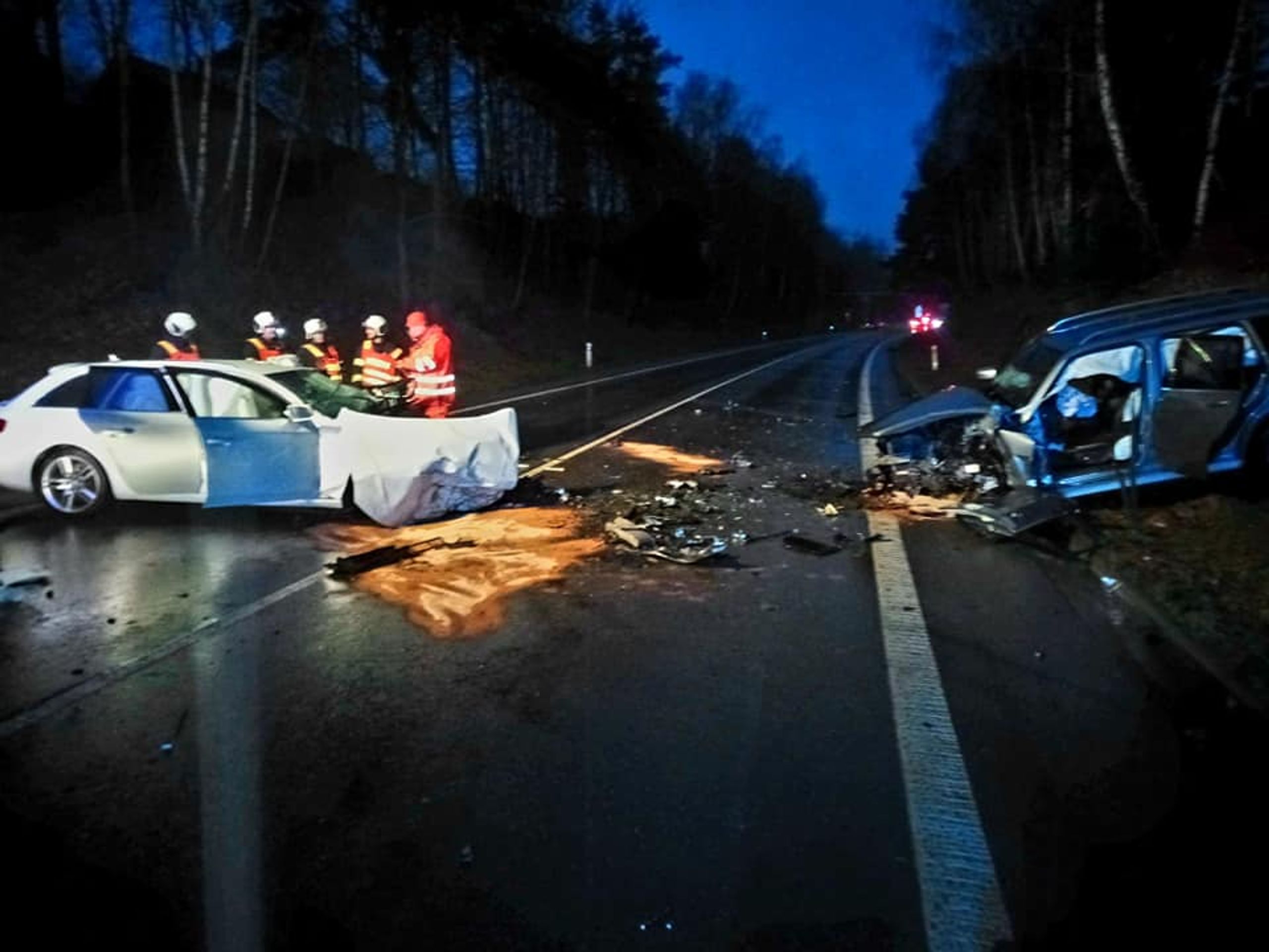 Tragická nehoda u Boršova nad Vltavou - Tragická nehoda u Boršova nad Vltavou (4/4)