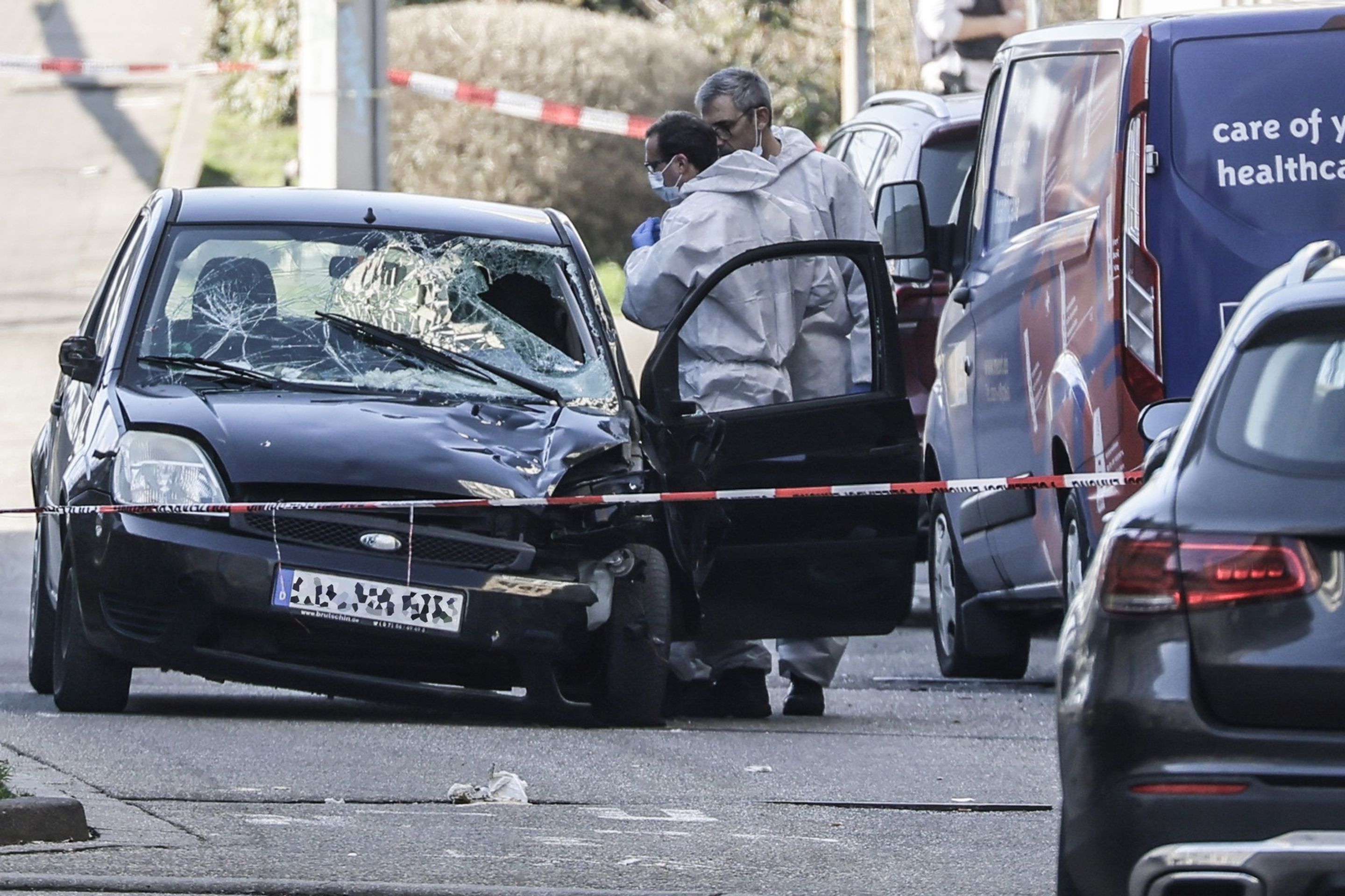 Auto najelo do davu lidí v Německu, 3. 3. 2025 - Auto najelo do davu lidí v Německu (1/7)