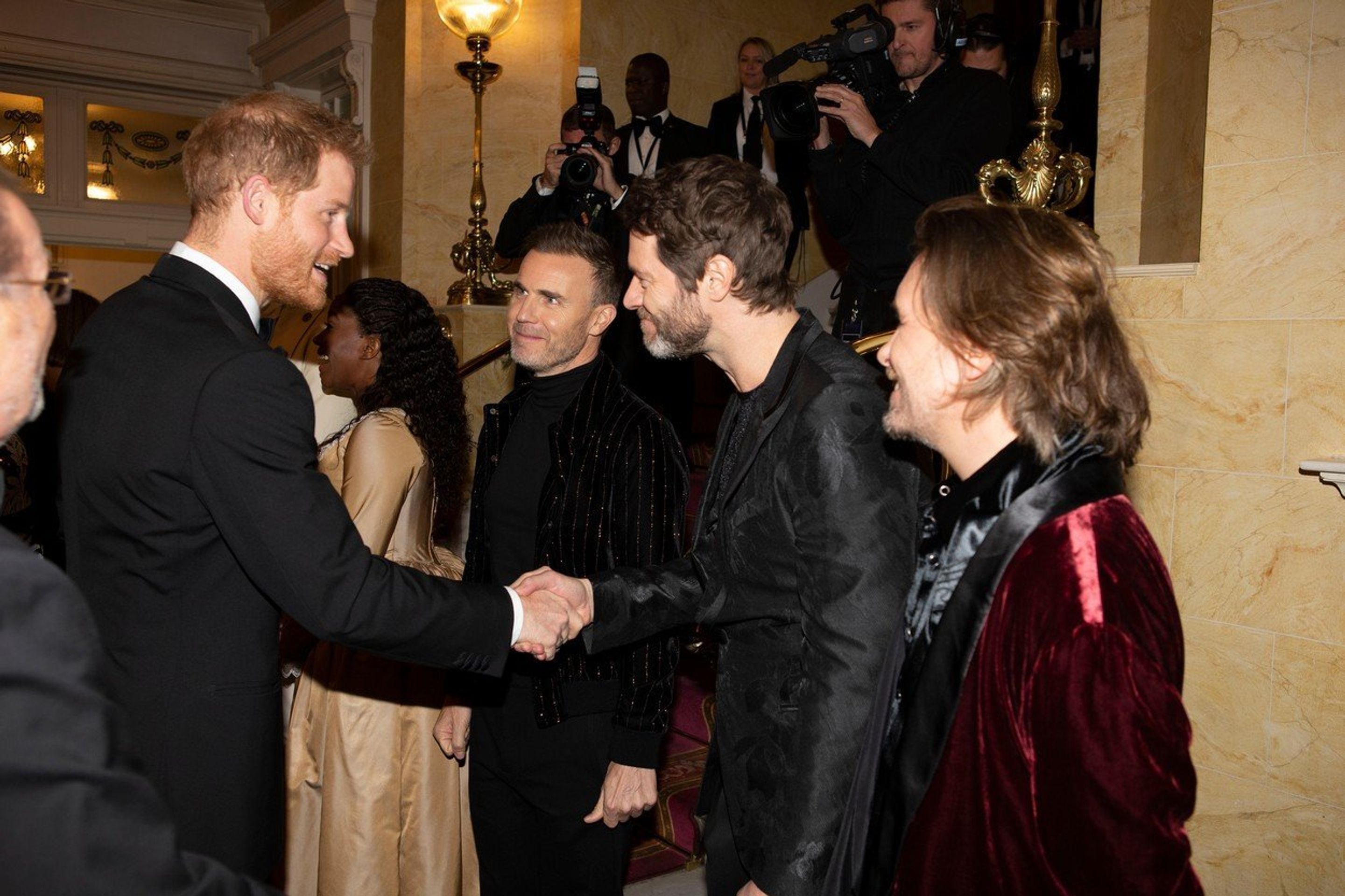 Harry a Meghan se setkali s členy kapely Take That - 3 - GALERIE: Harry a Meghan se setkali s členy kapely Take That (3/5)