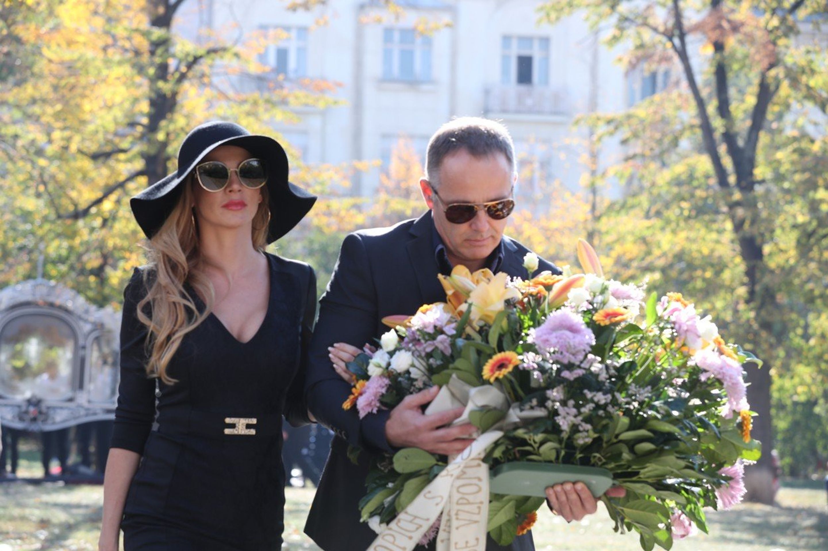 Rozloučení s Janem Kočkou ml. - Andrea Verešová, Daniel Volopich - GALERIE: Rozloučení s Janem Kočkou (5/28)