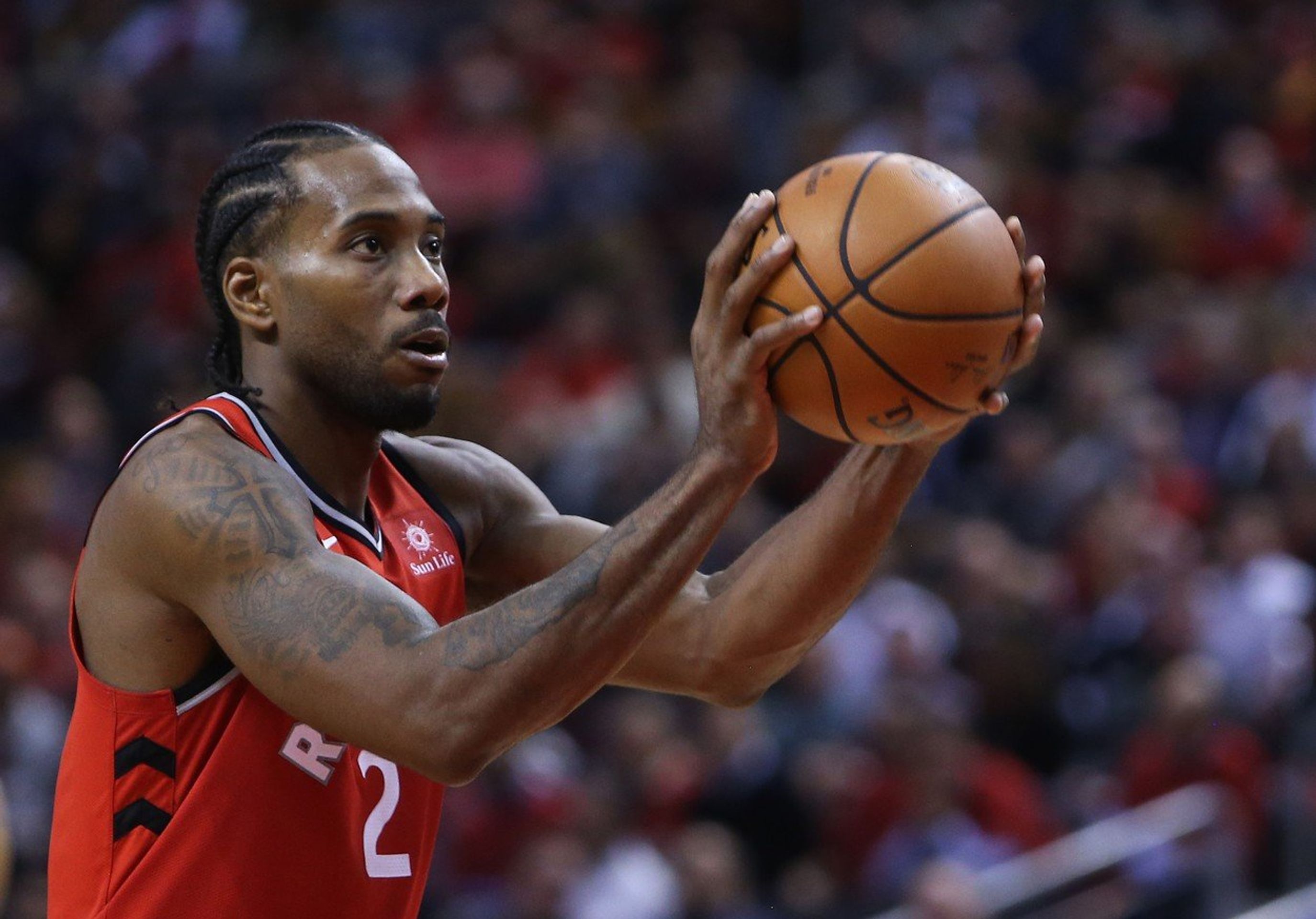 Kawhi Leonard z Toronta - GALERIE: Basketbalová hvězda Toronta Kawhi Leonard (3/4)