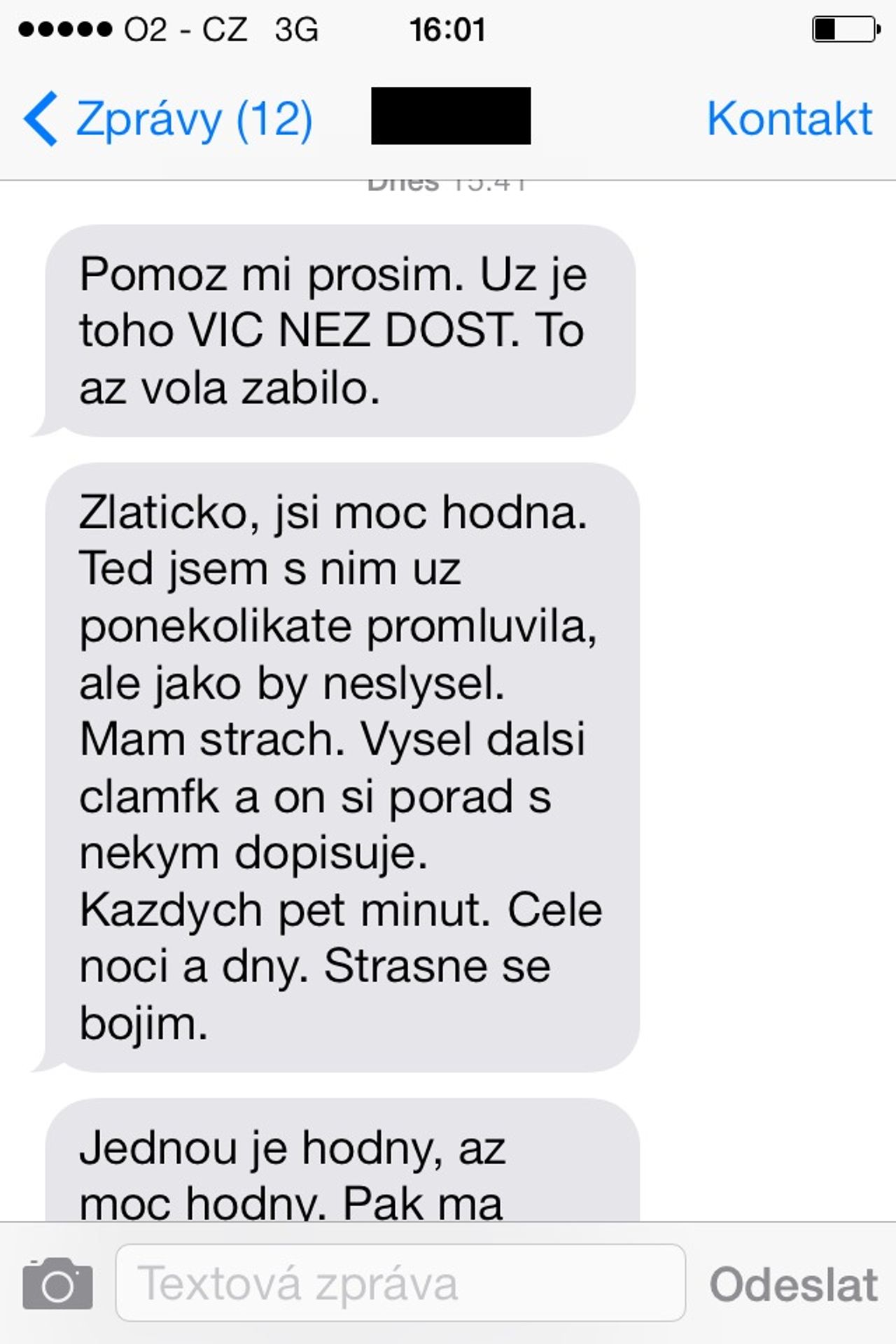 GALERIE: Zoufalé SMS Ivety Bartošové přátelům - 2 - GALERIE: Zoufalé SMS Ivety Bartošové přátelům (7/8)