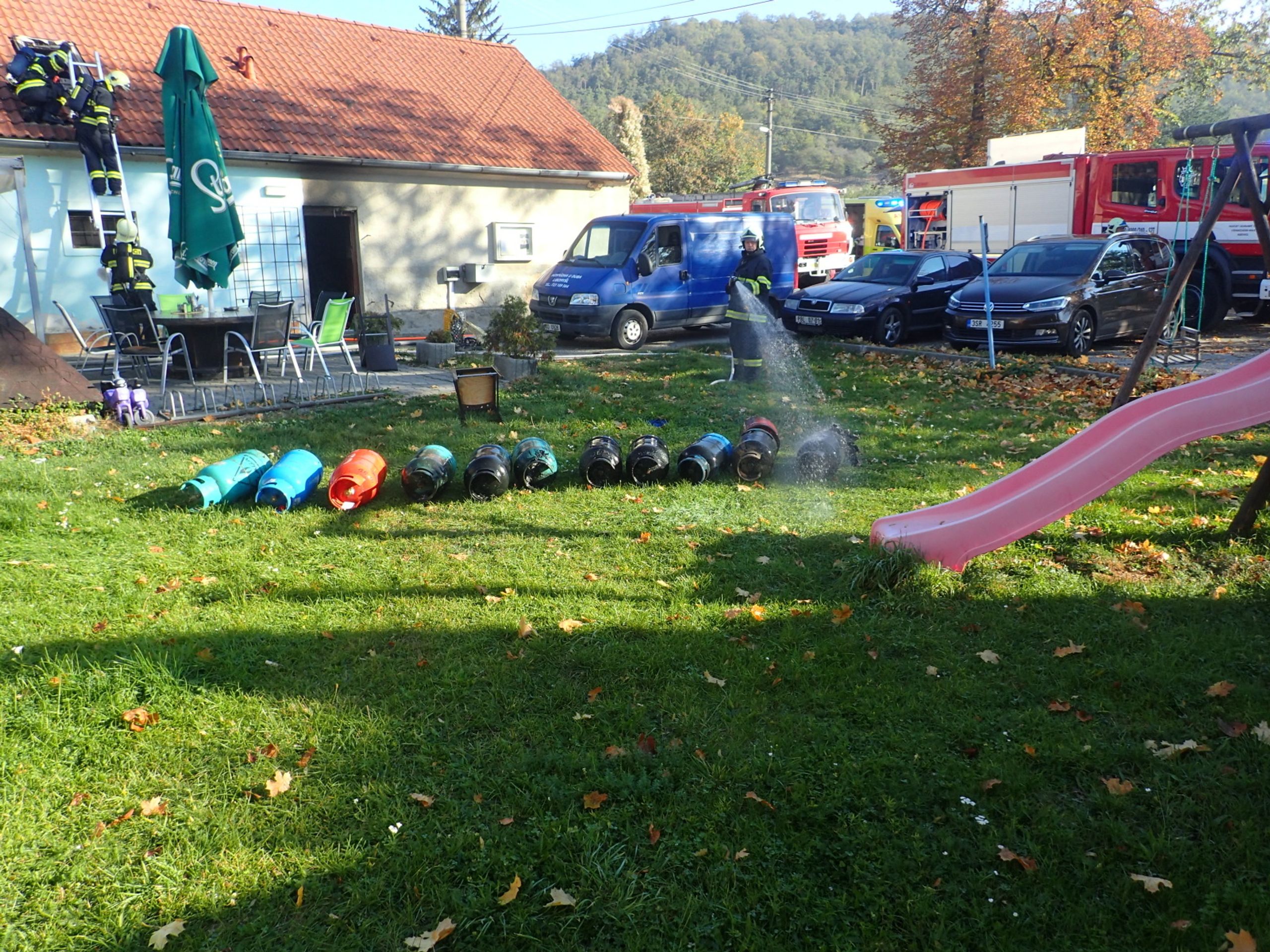 Požár restaurace na Berounsku - 6 - GALERIE: Požár restaurace na Berounsku (6/8)