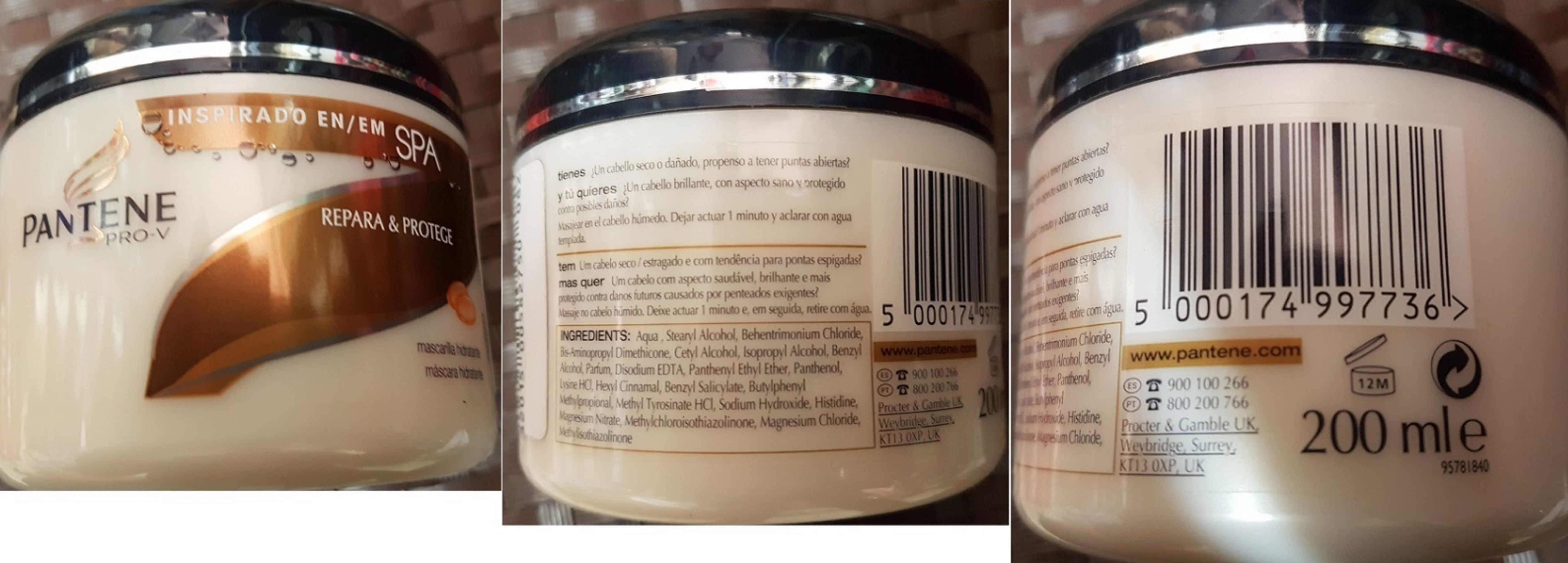 Maska na vlasy PANTENE PRO-V - Zdraví nebezpečná kosmetika (4/5)