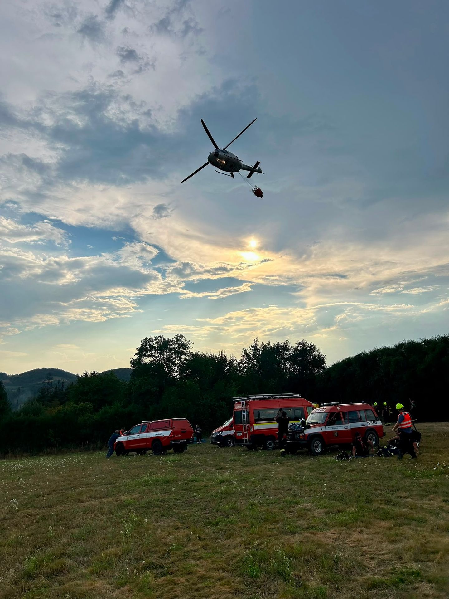 Požár na Benešovsku - Požár na Benešovsku (6/9)