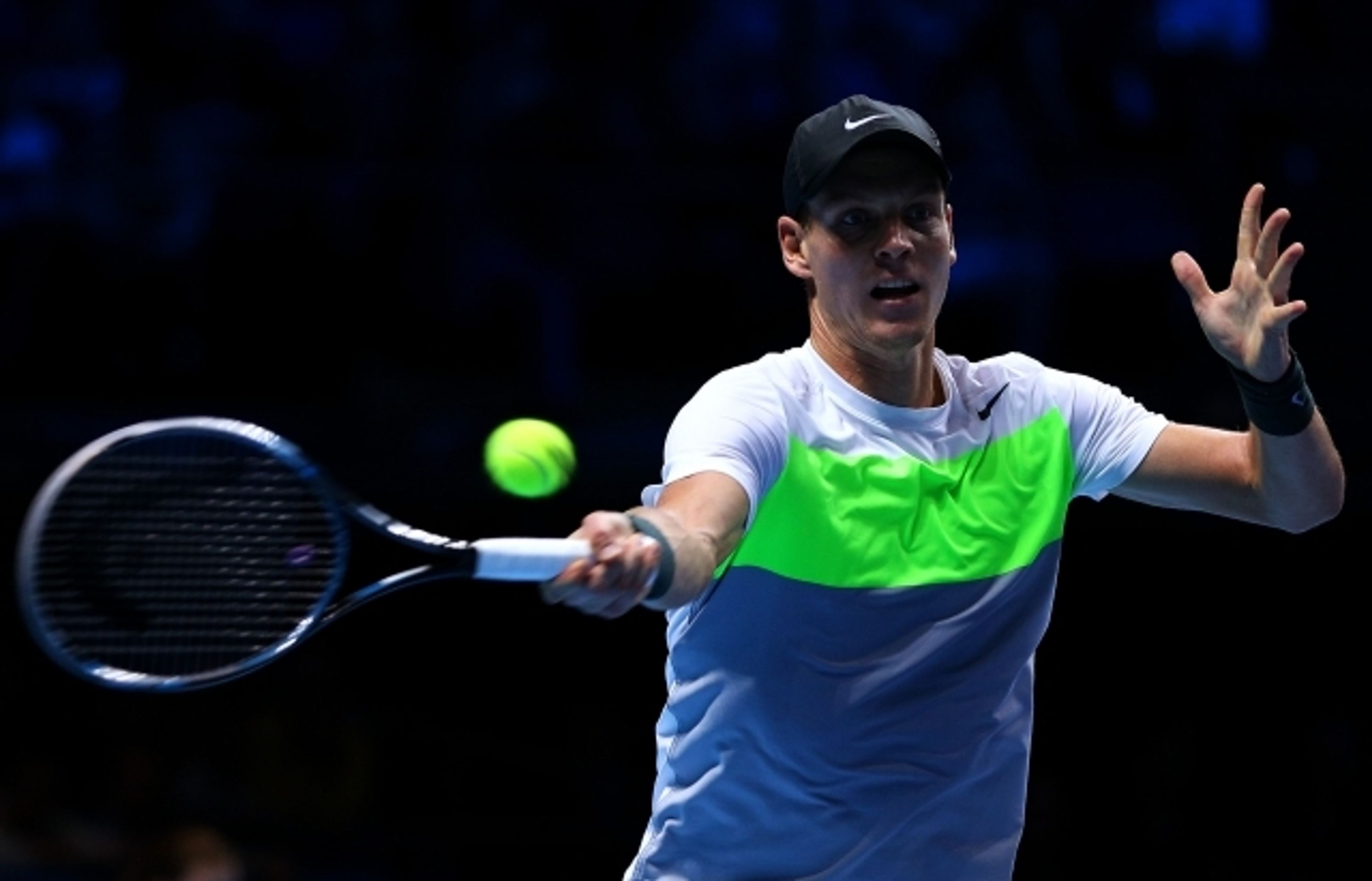 Turnaj mistrů: Berdych - Djokovič - 8 - GALERIE: Tomáš Berdych vs. Novak Djokovič (6/10)
