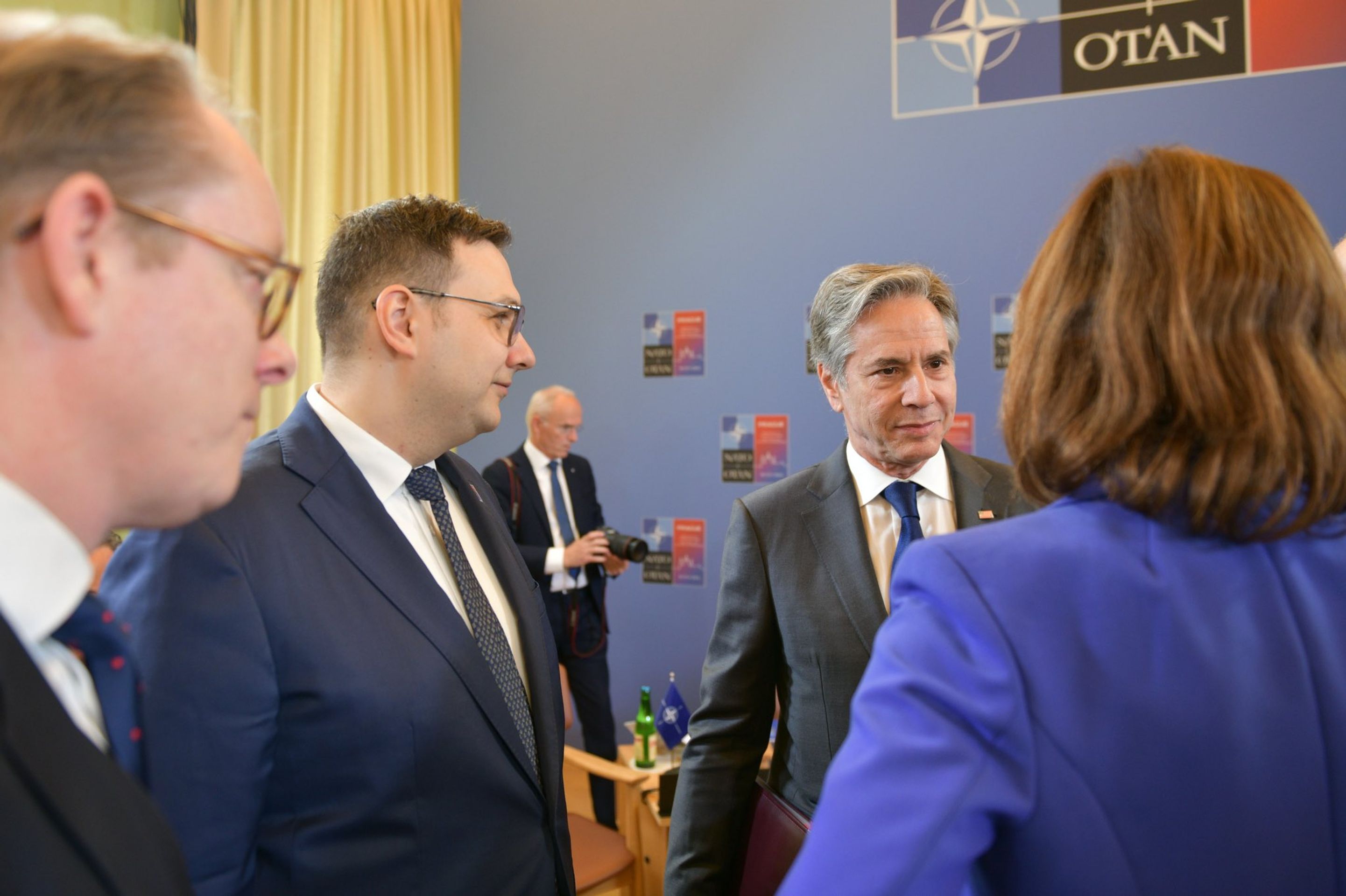 Ministři zahraničí Anton Blinken a Jan Lipavský - Jednání členů NATO (1/5)