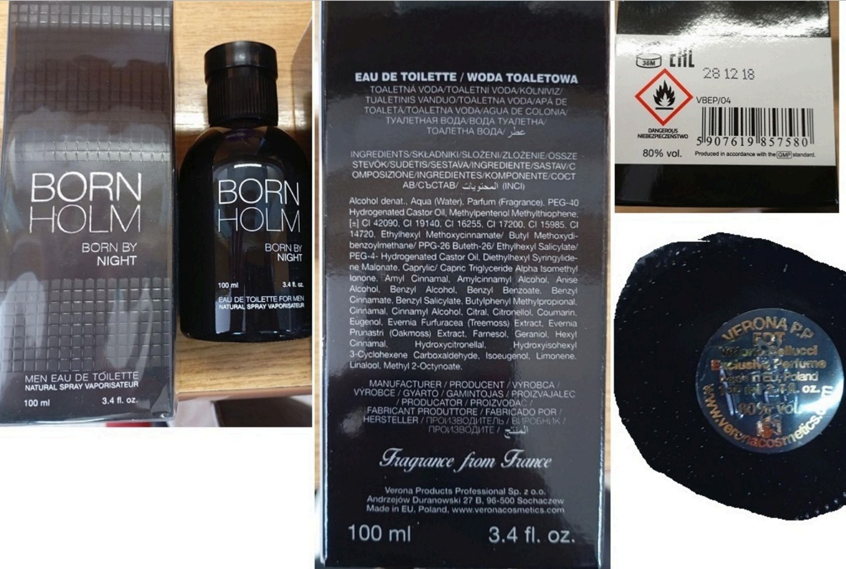 BORN HOLM, BORN BY NIGHT, MEN EAU DE TOILETTE - Nebezpečná kosmetika (4/4)