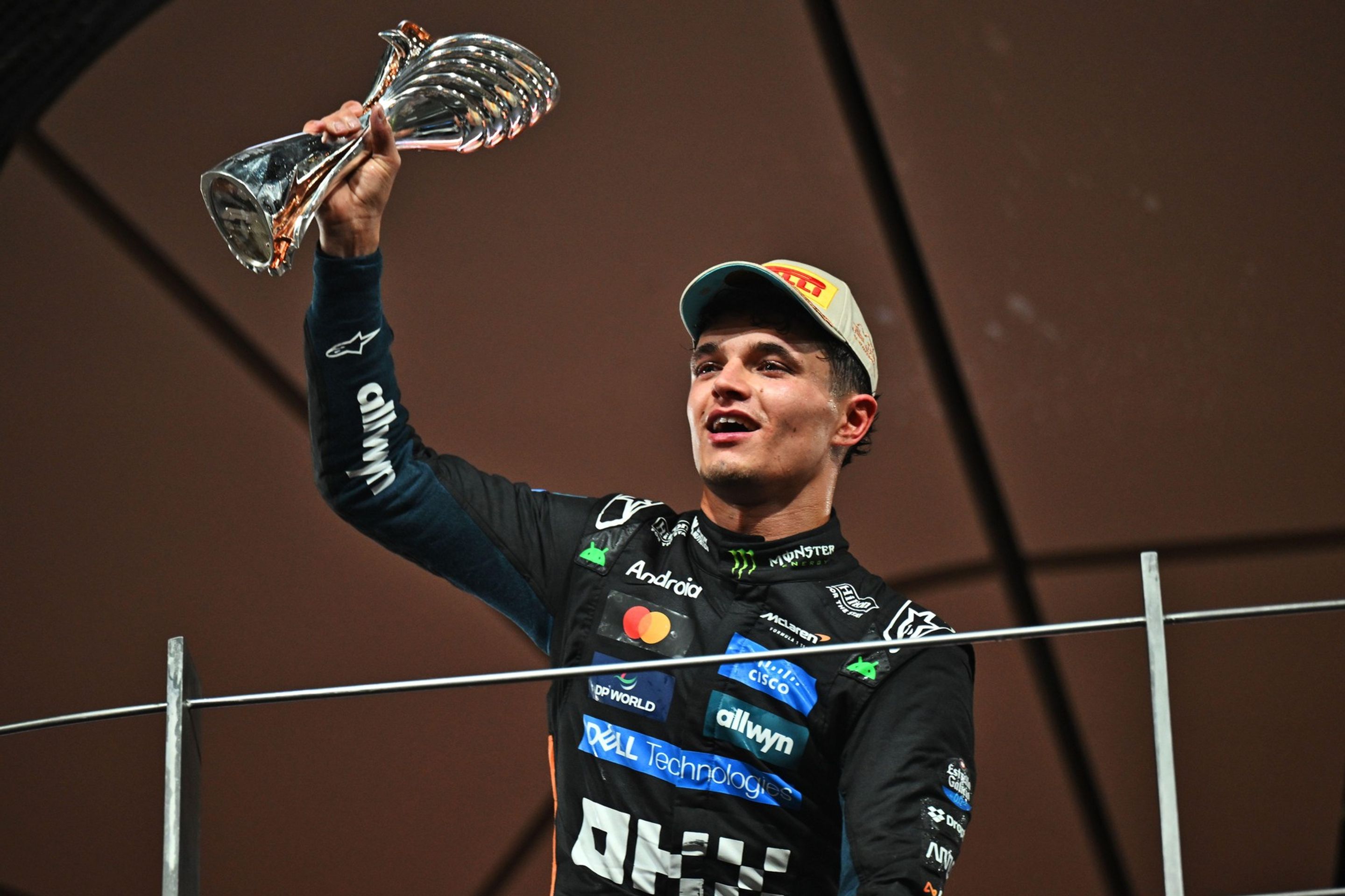 Lando Norris slaví titul mistra světa F1 - Lando Norris slaví titul v F1 (6/10)