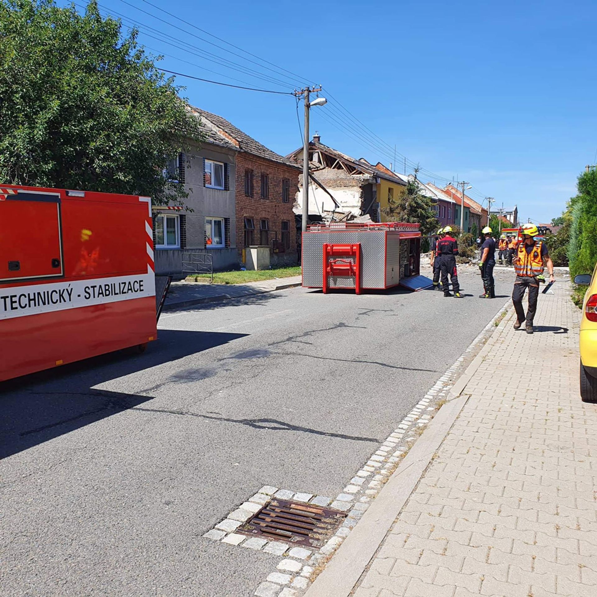 Exploze u Prostějova (2) - Výbuch domu v Olšanech u Prostějova (6/14)