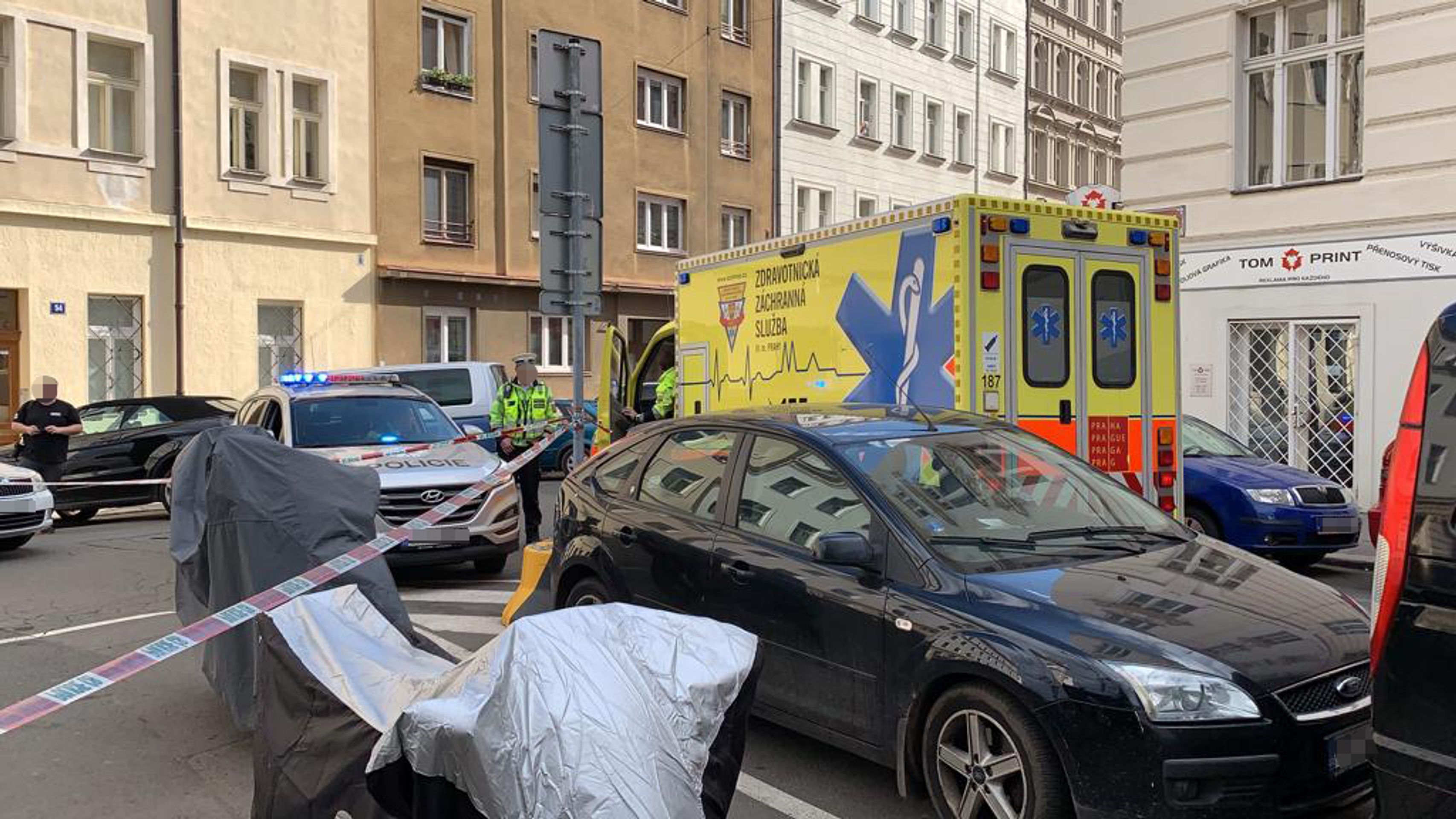 Policejní honička se střelbou a sraženým chodcem - GALERIE: Policejní honička se střelbou a sraženým chodcem (6/6)