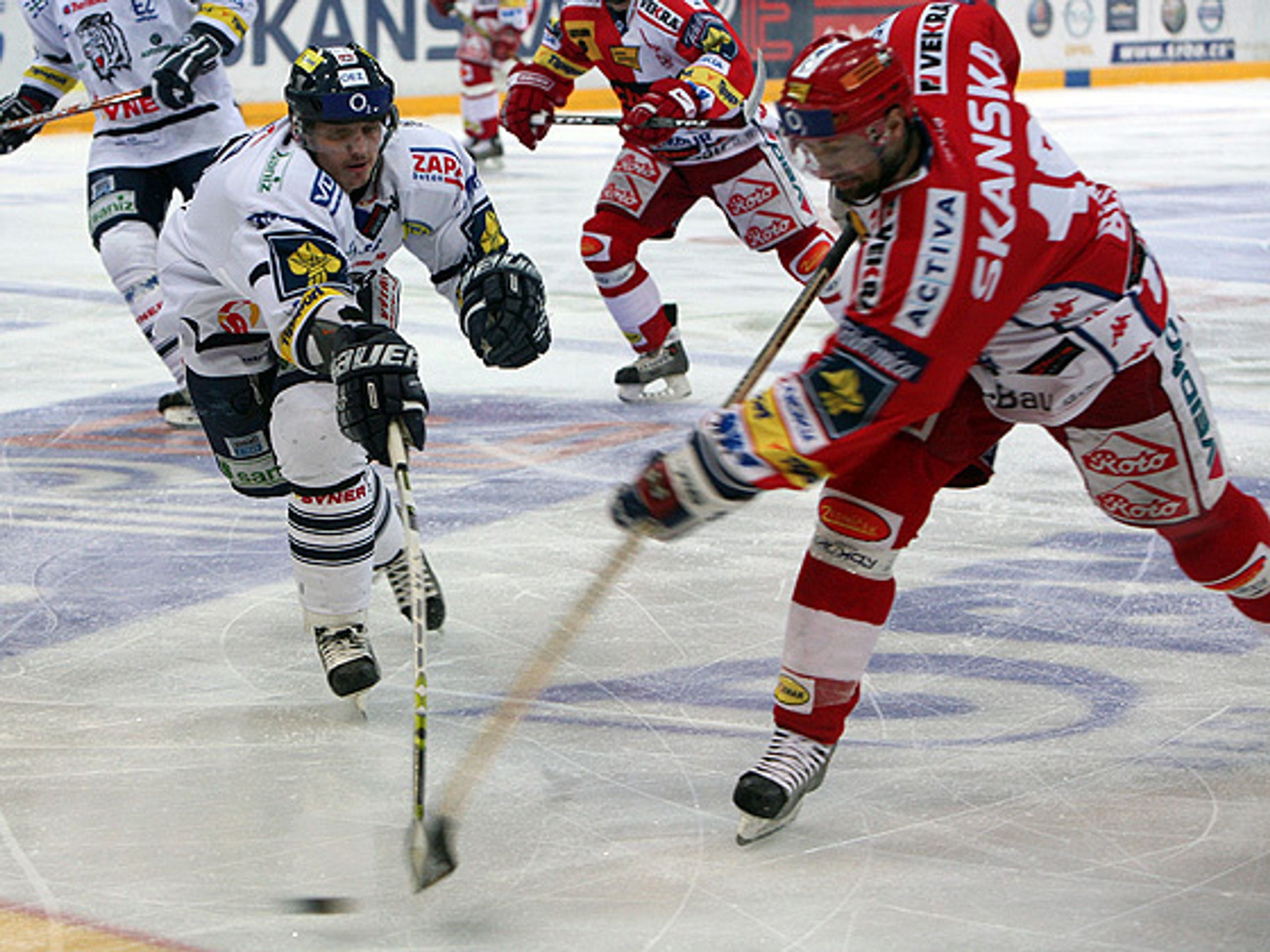 HC Slavia Praha - Bílí Tygři Liberec - Slavia přehrála Liberec až po nájezdech (2/3)