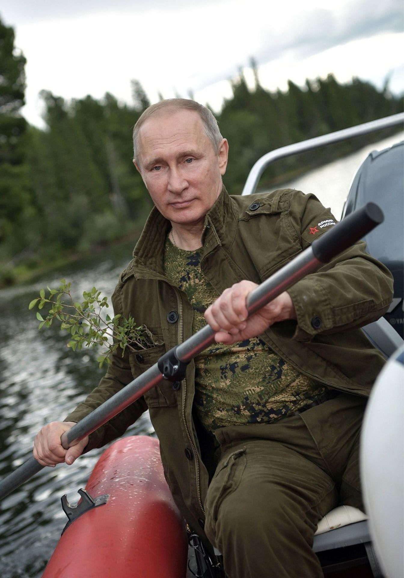 Putin na dovolené - 4 - GALERIE: Vladimir Putin na dovolené (9/9)