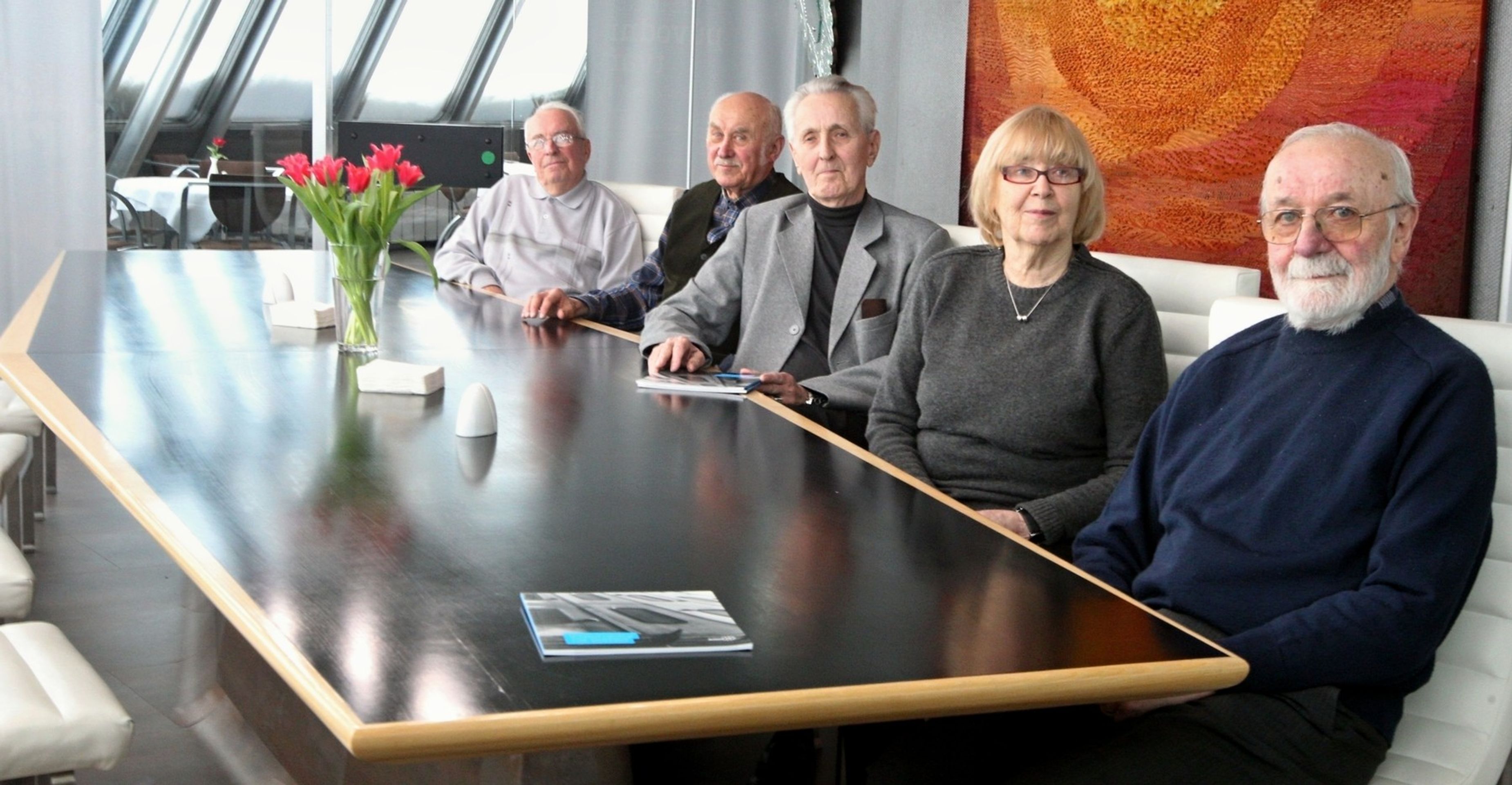 Tvůrci Ještědu Otakar Binar, Marie Rychlíková, Václav Bůžek, Karel Wünsch a Miroslav Jirásek, 24. 3. 2016 - Otakar Binar (4/7)