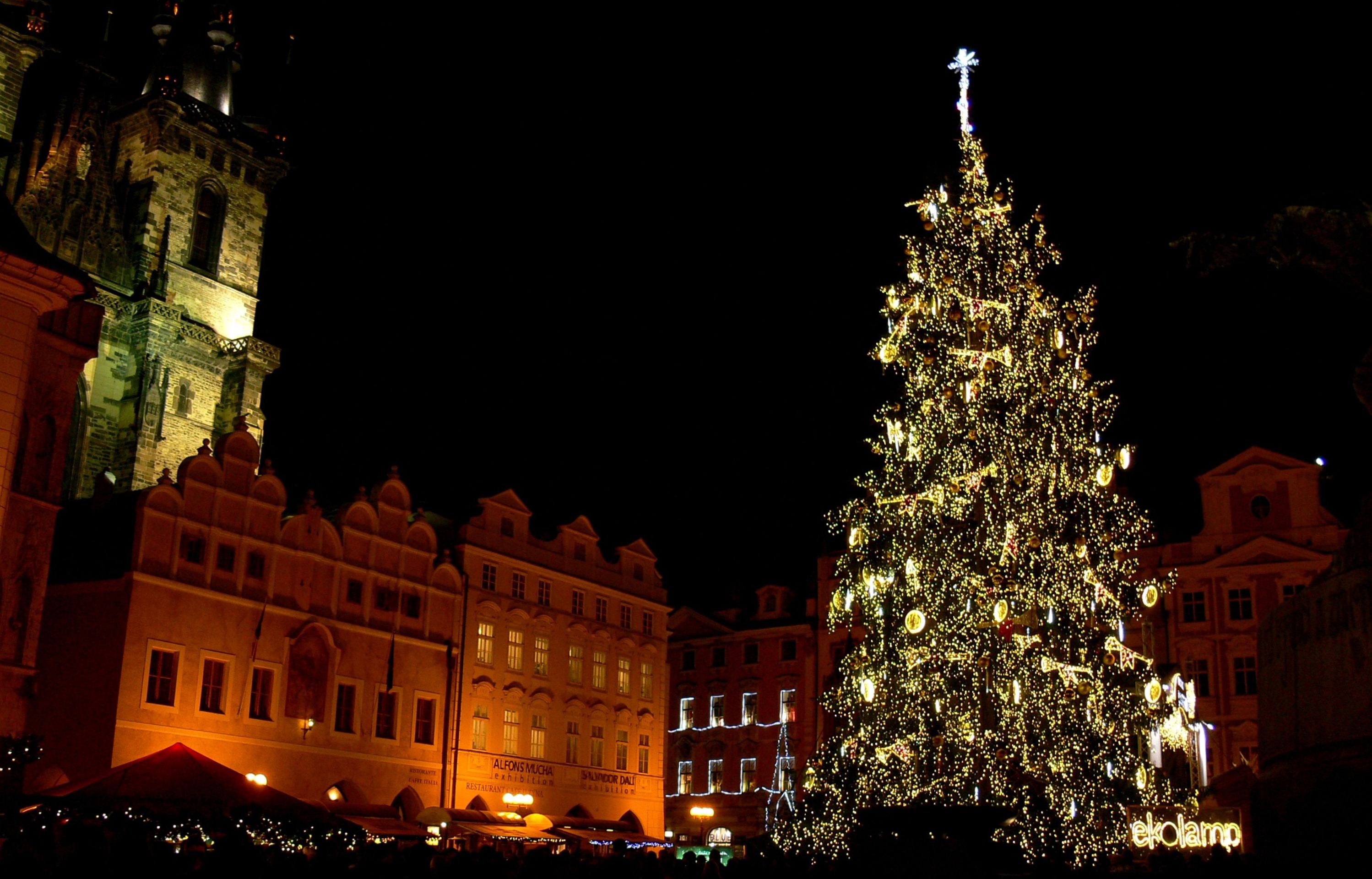 Vánoční strom na Staroměstském náměstí - 2011 - GALERIE: Vánoční stromy na Staroměstském náměstí (5/11)