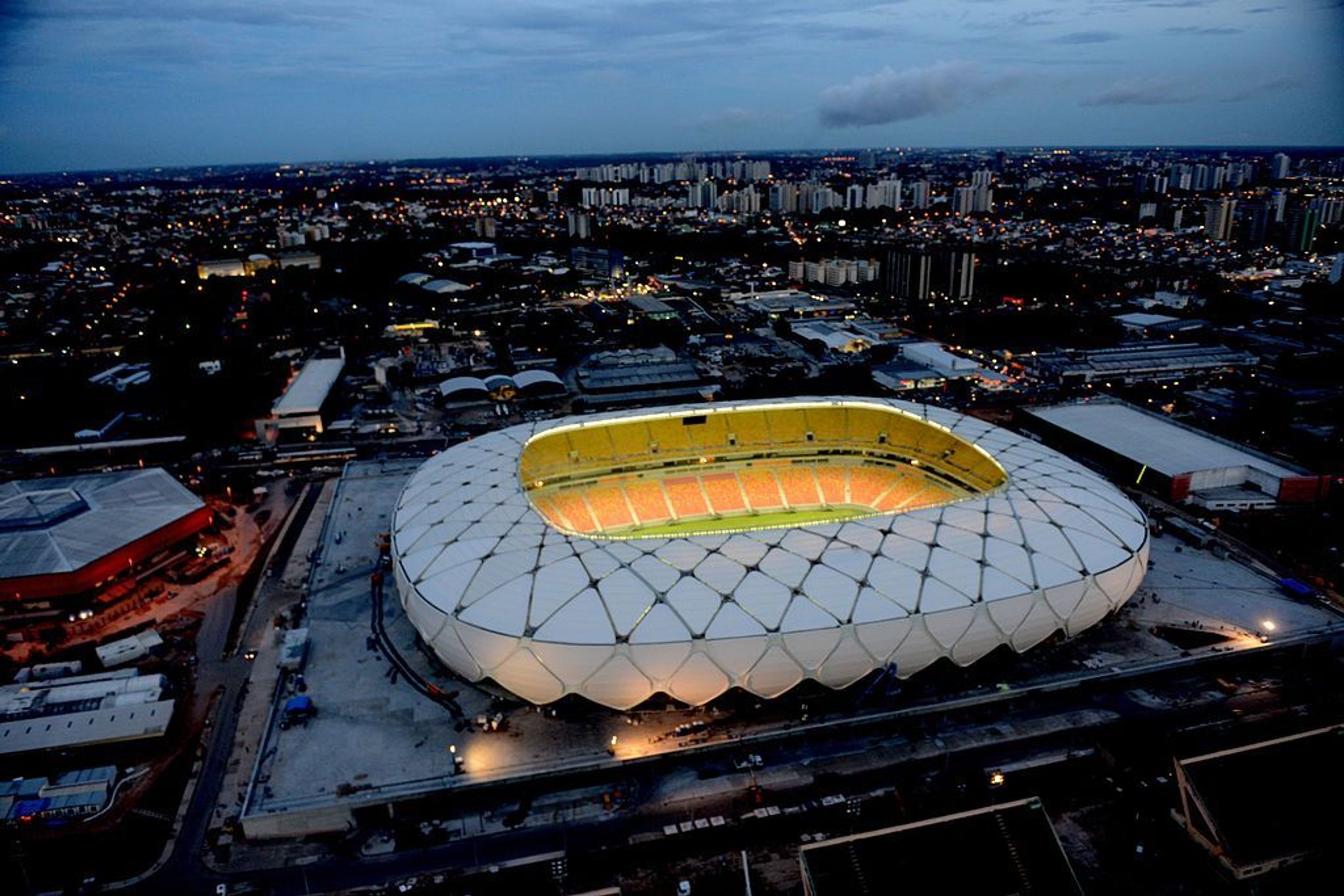 Arena da Amazonia, Manaus, kapacita 42 374, diváků, domovský stánek klubu Nacional Manaus - GALERIE: Stadiony pro fotbalové MS 2014 (2/21)