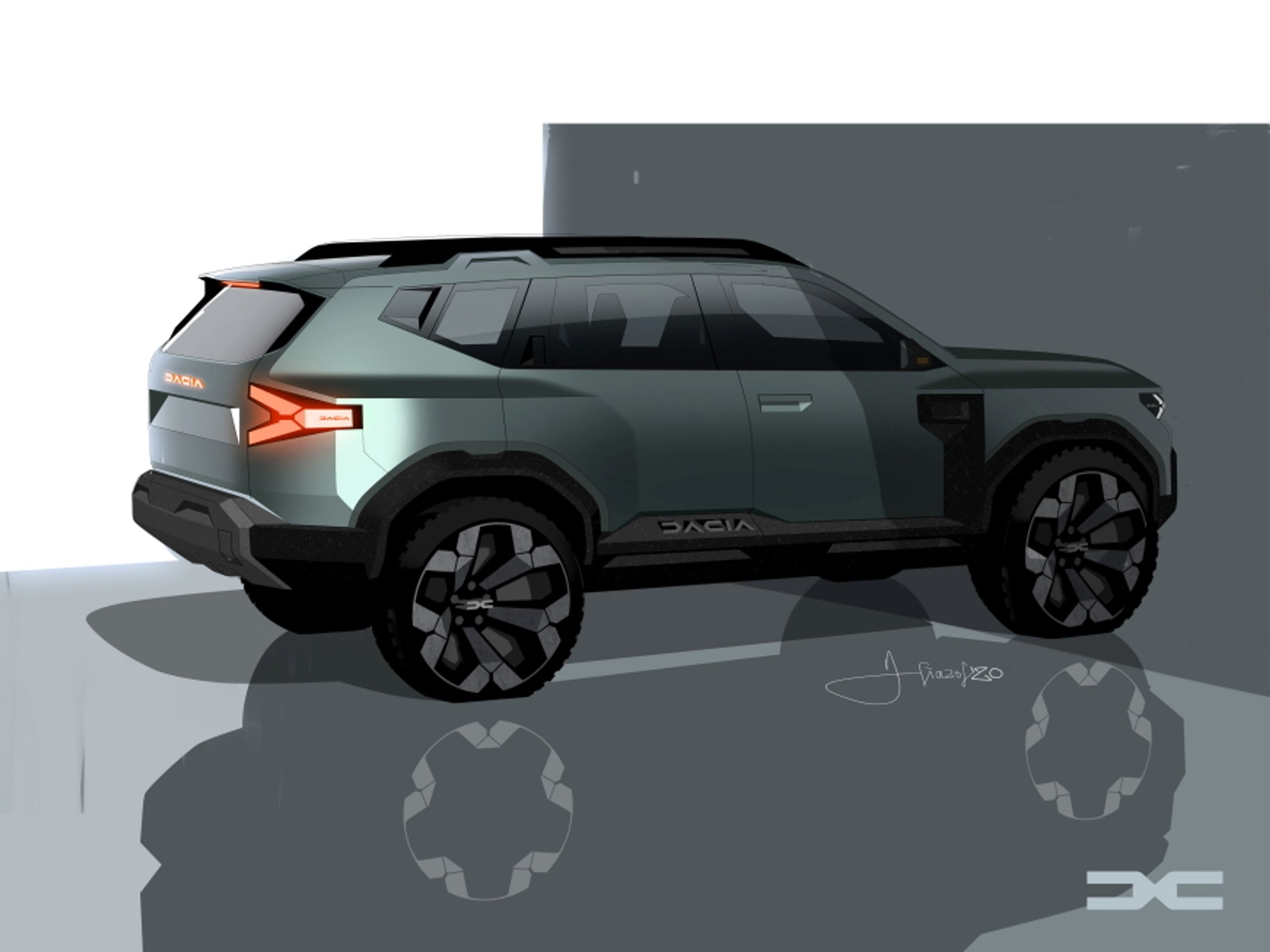 Dacia Bigster Concept - 12 - Fotogalerie: Bigster má ukazovat budoucí podobu dacií (20/21)