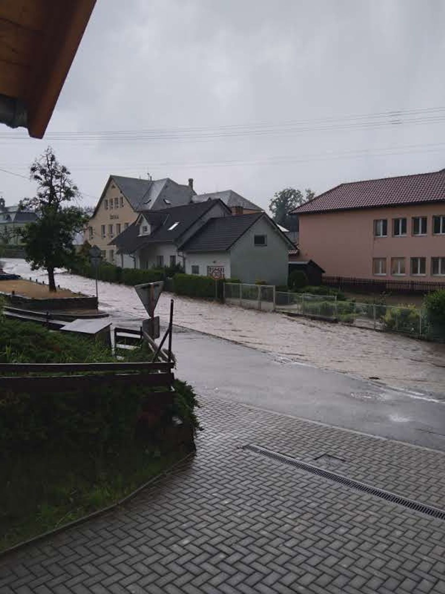 Přívalový déšť na Opavsku - Přívalový déšť na Opavsku (2/6)
