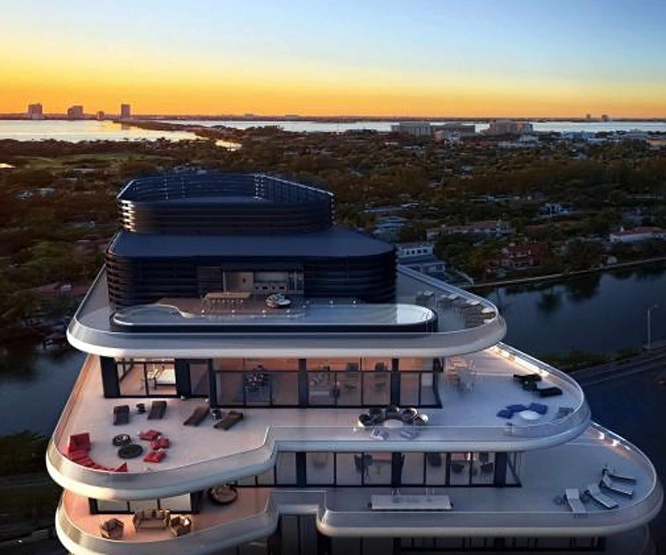 Nejdražší penthouse v Miami - 2 - GALERIE: Nejdražší penthouse v Miami (5/7)