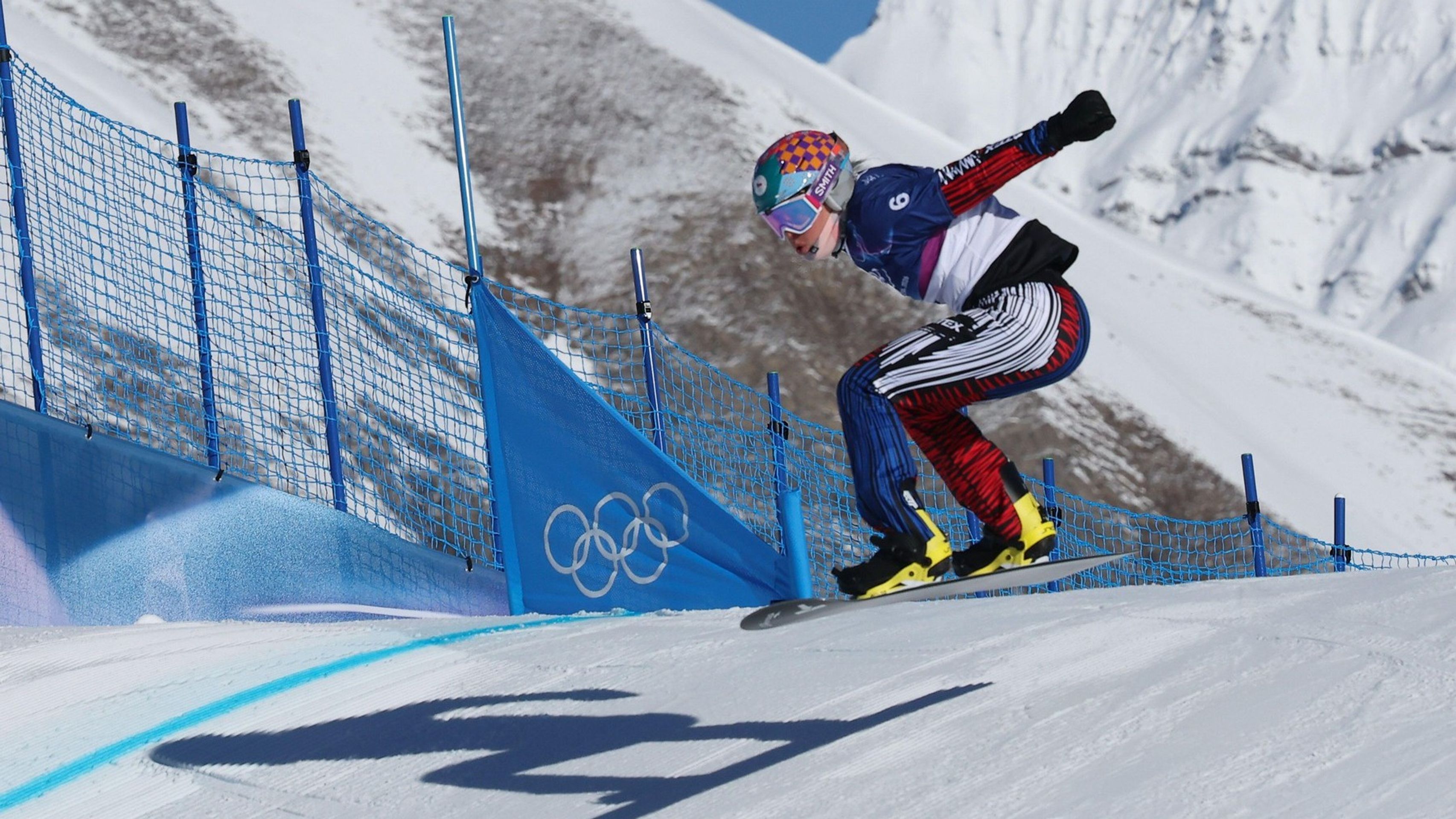 Eva Adamczyková na olympijské trati v italském Livignu - Eva Adamczyková získala na ZOH 2026 stříbrnou medaili (7/9)